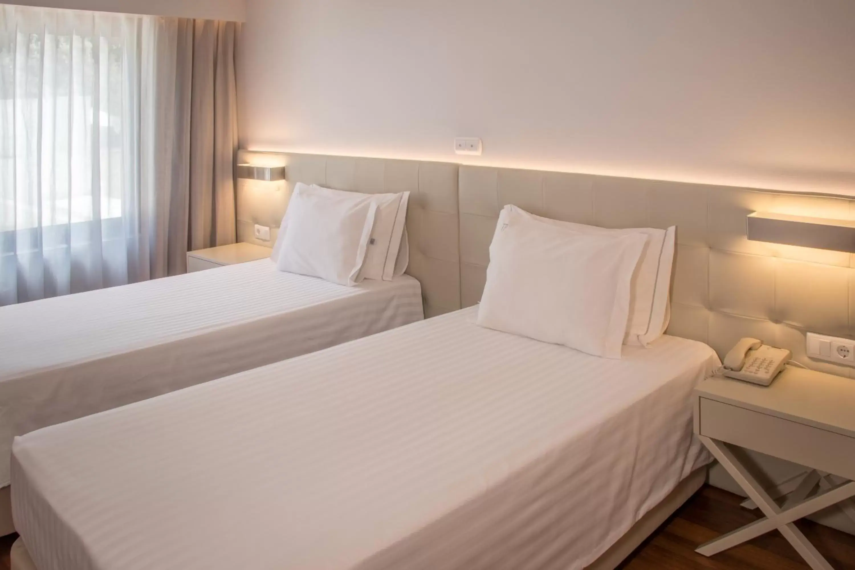 Bed in Hotel Travel Park Lisboa