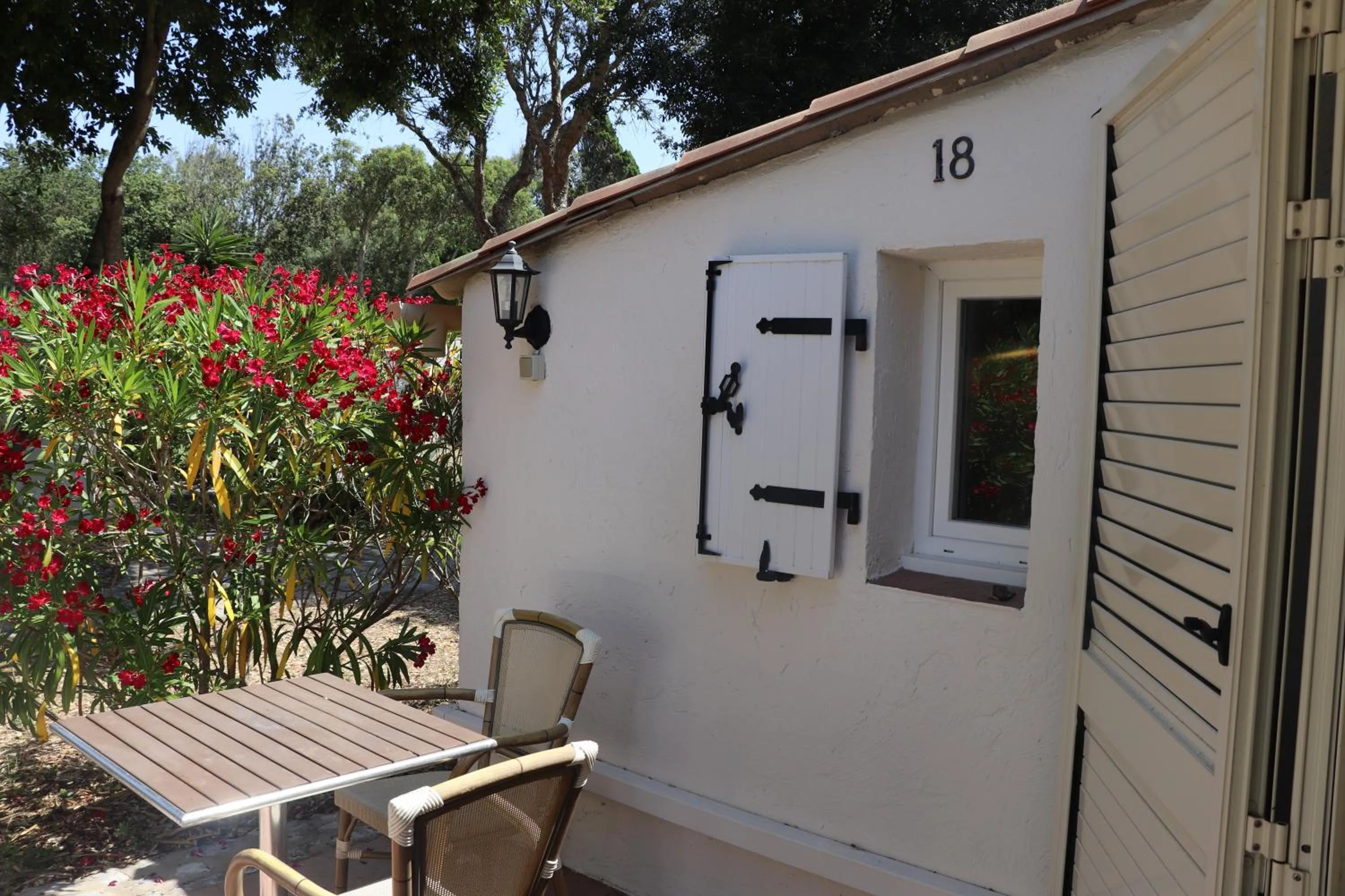 Patio in Hôtel Padolo