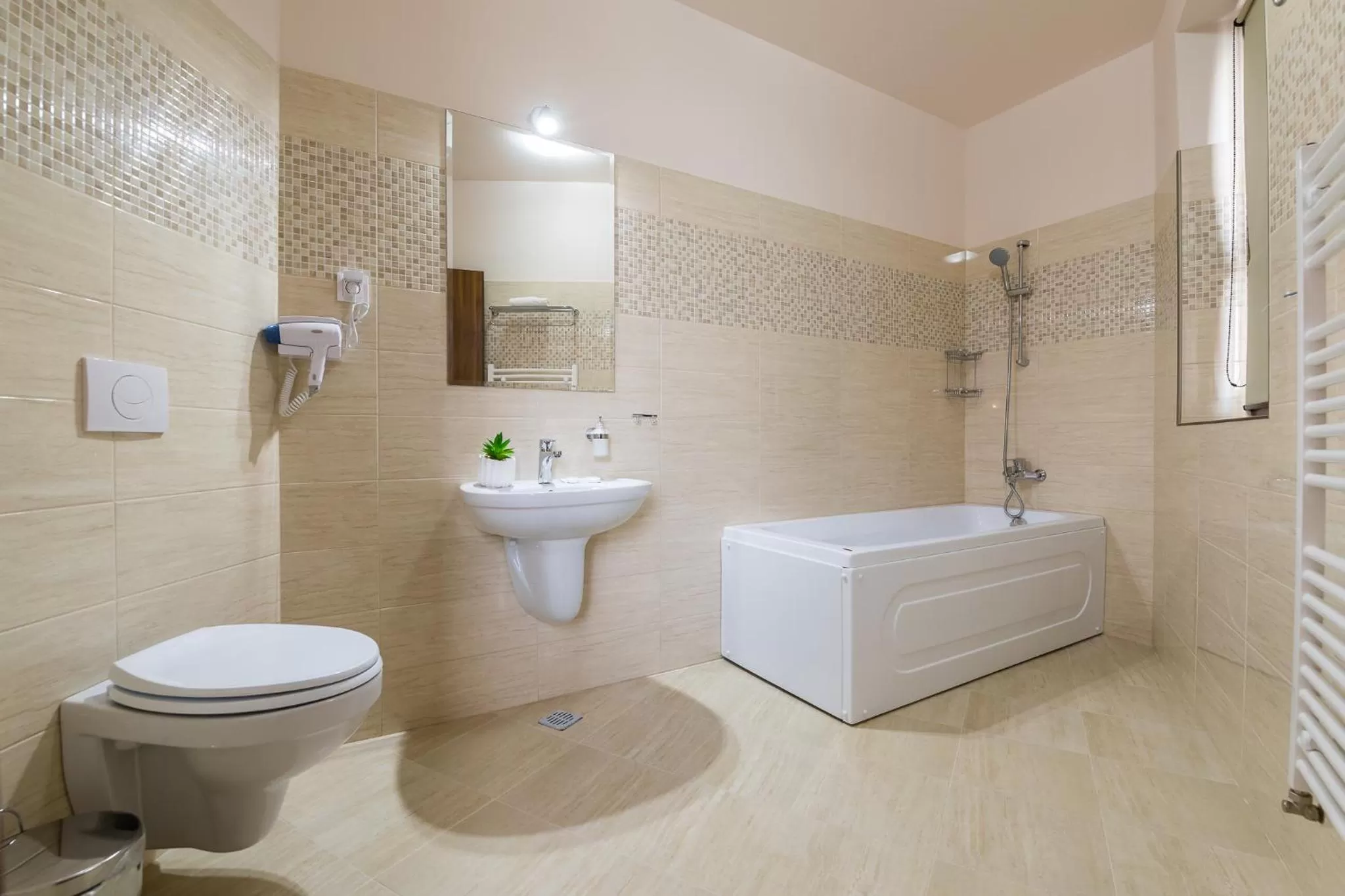 Bathroom in Pensiunea Select Central