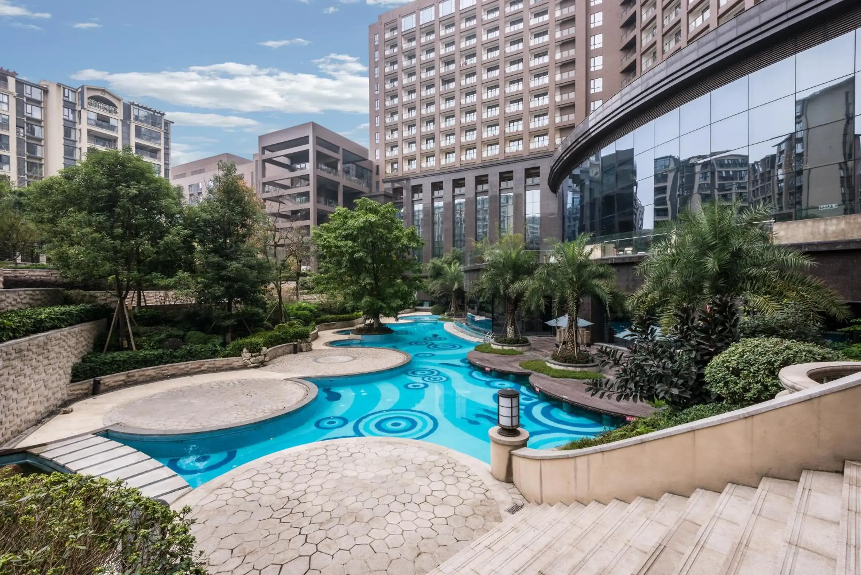 Lobby or reception, Swimming Pool in Crowne Plaza Chengdu West, an IHG Hotel