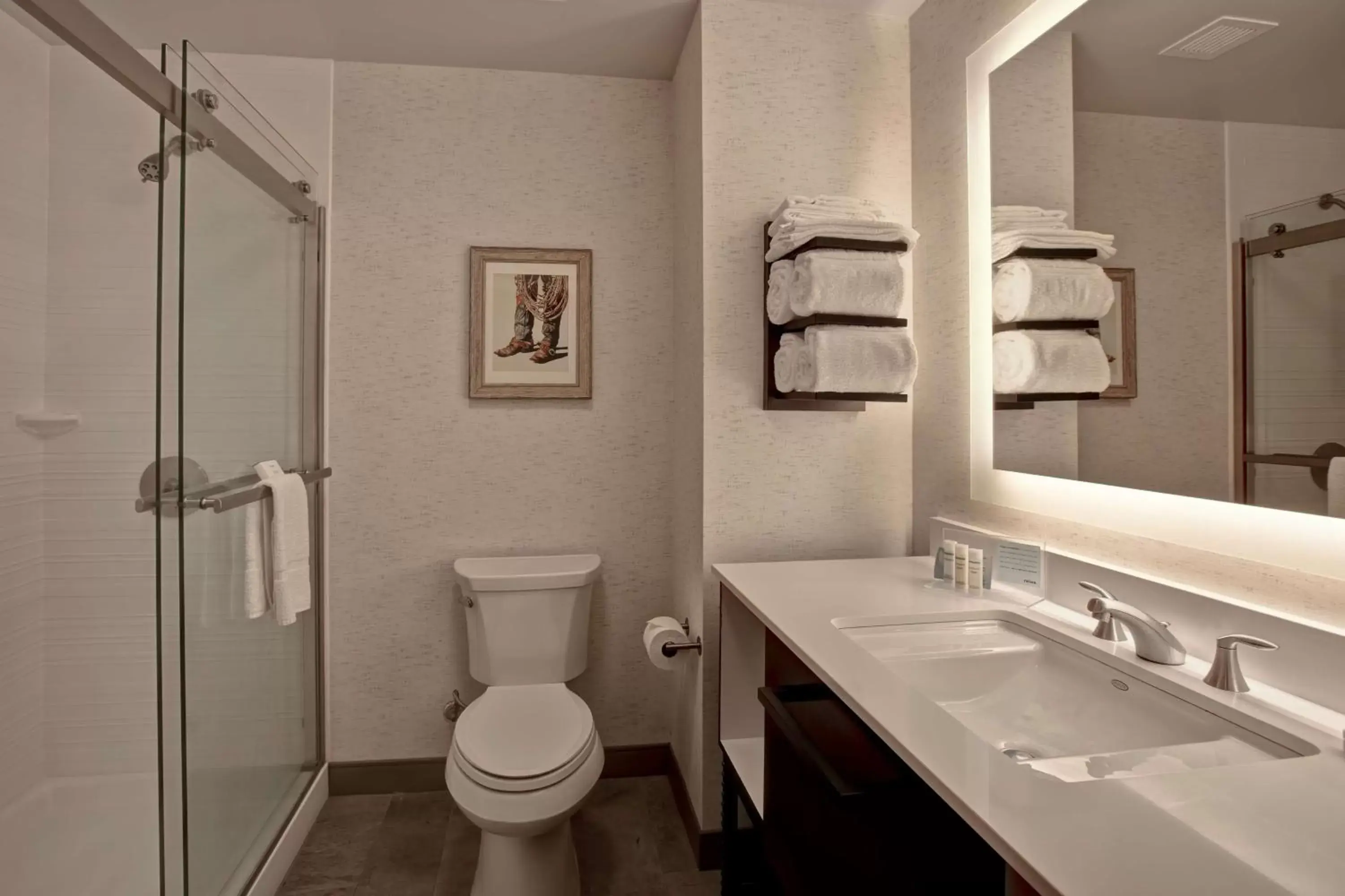 Bathroom in Hampton Inn & Suites San Antonio Riverwalk