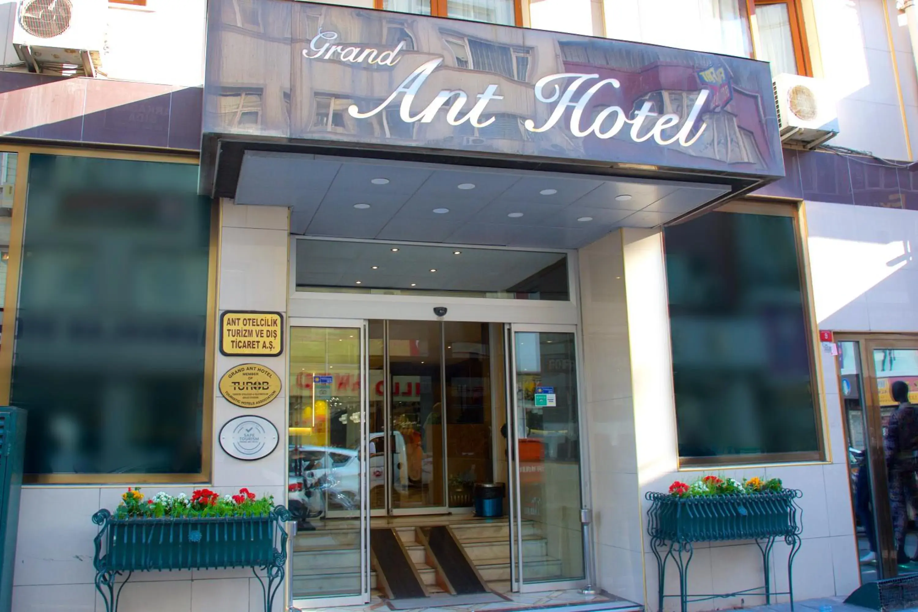Facade/entrance in Grand Ant Hotel