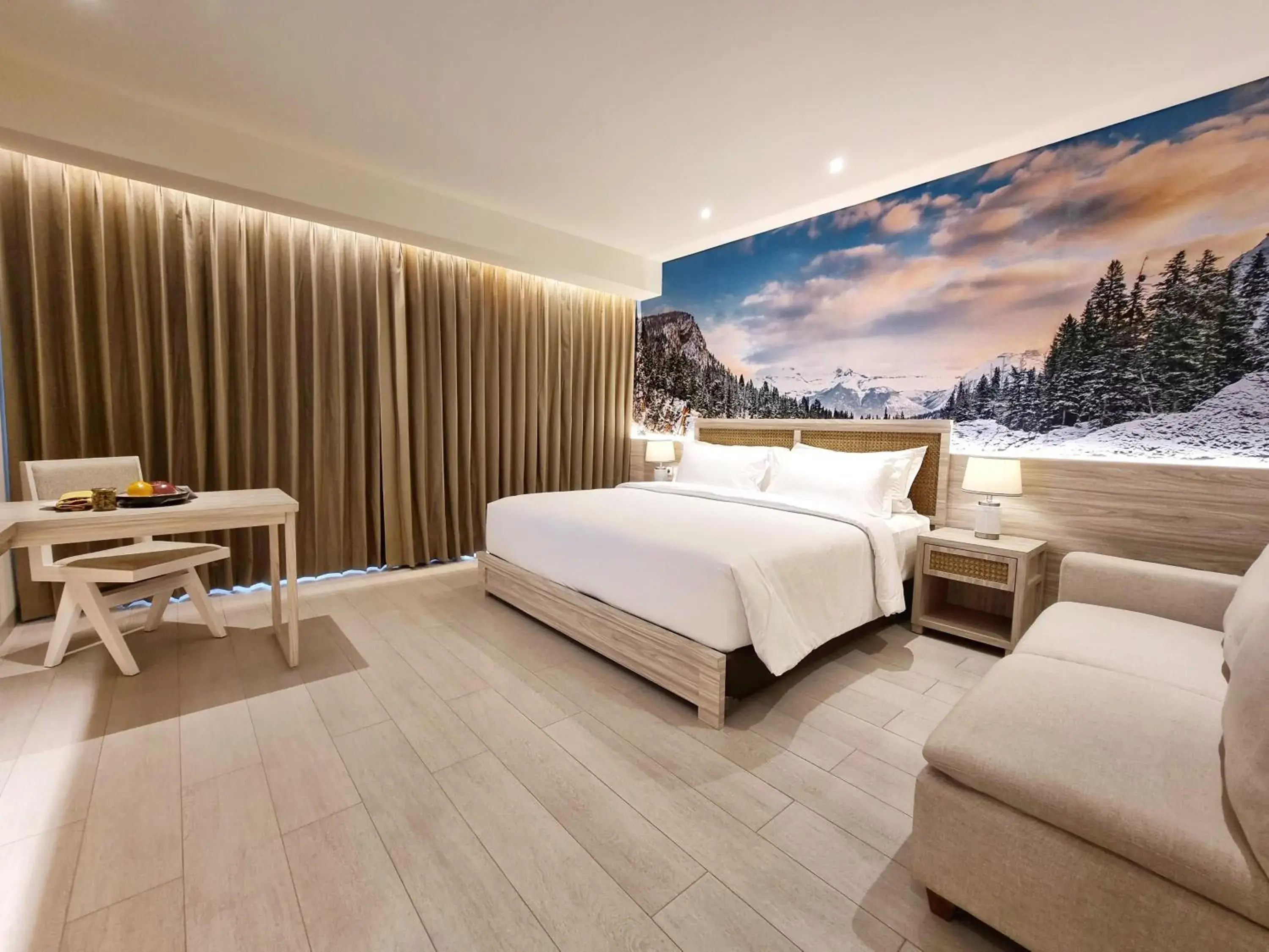 Bedroom in Hemangini Hotel Bandung