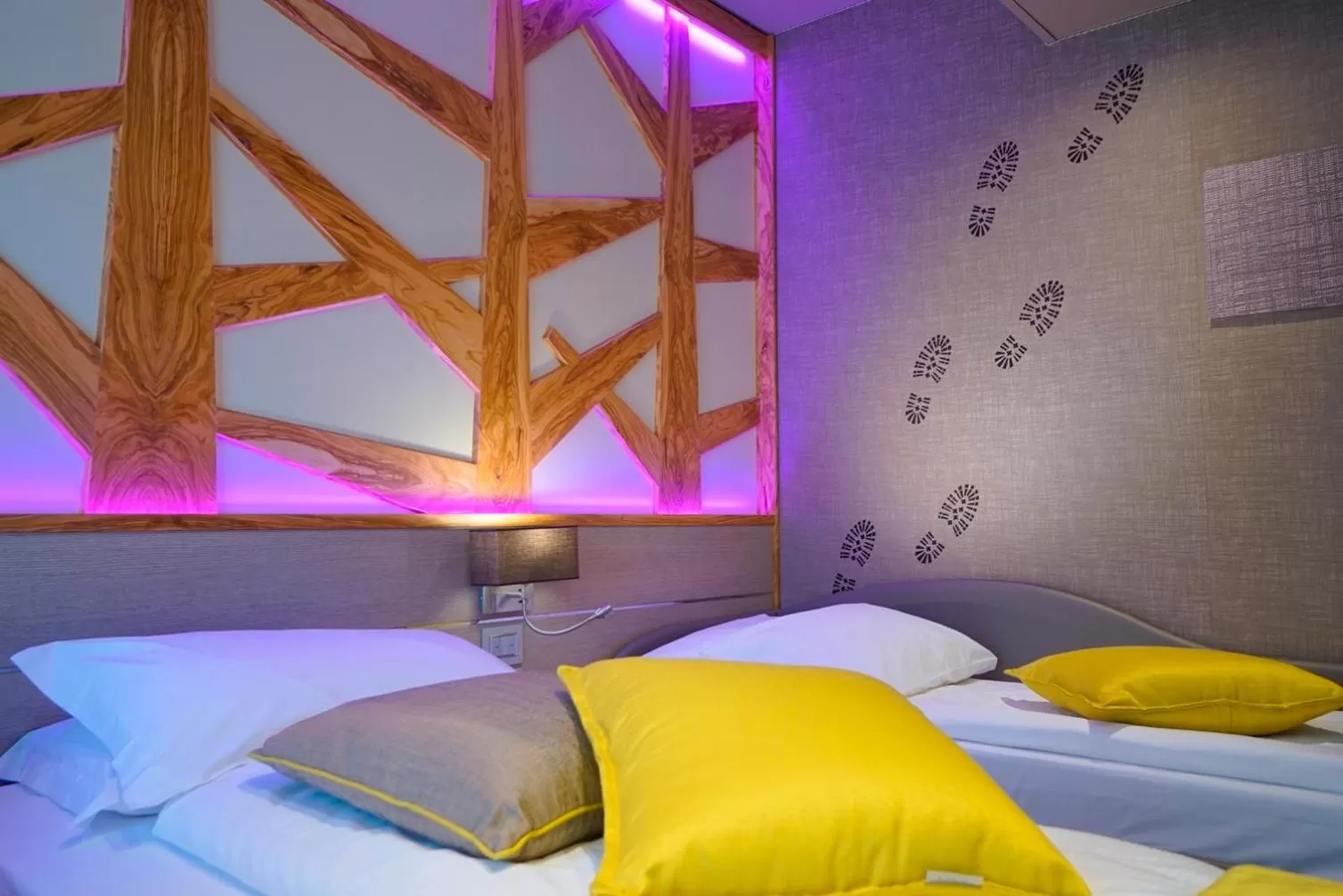 Decorative detail, Bed in Aktivhotel Santalucia