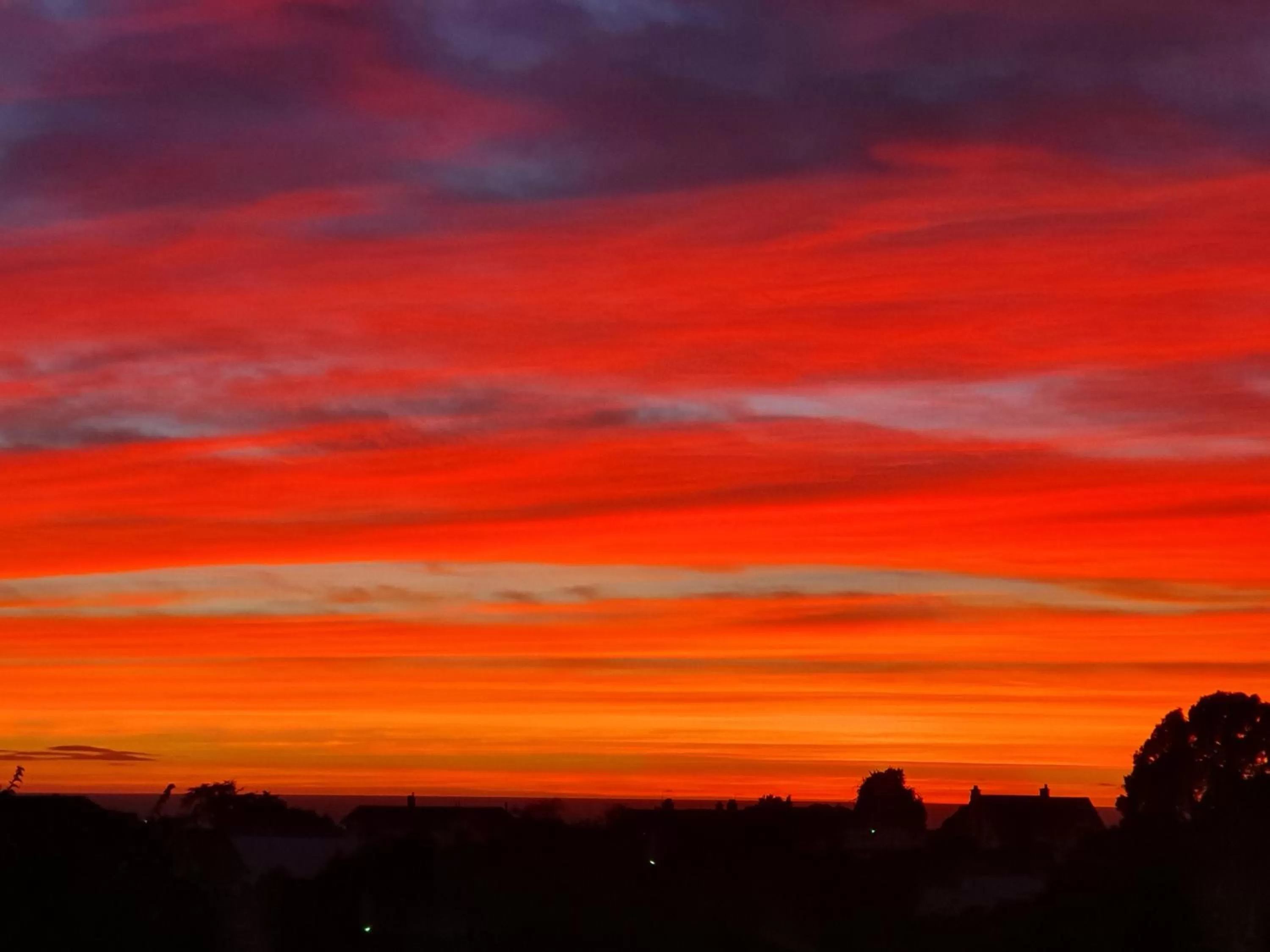 Sunrise in MnM's BnB