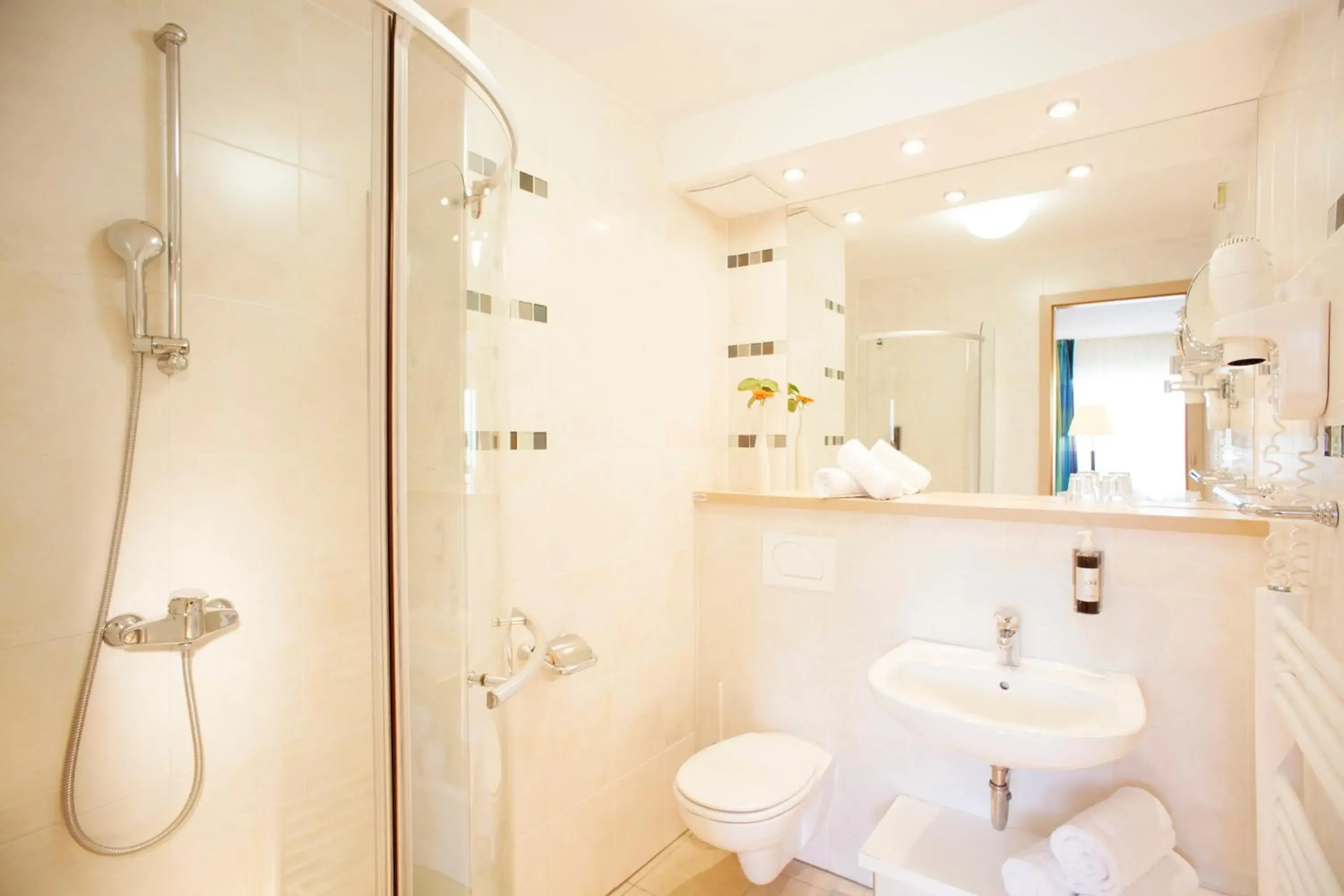 Bathroom in Garni Hotel Savica - Sava Hotels & Resorts