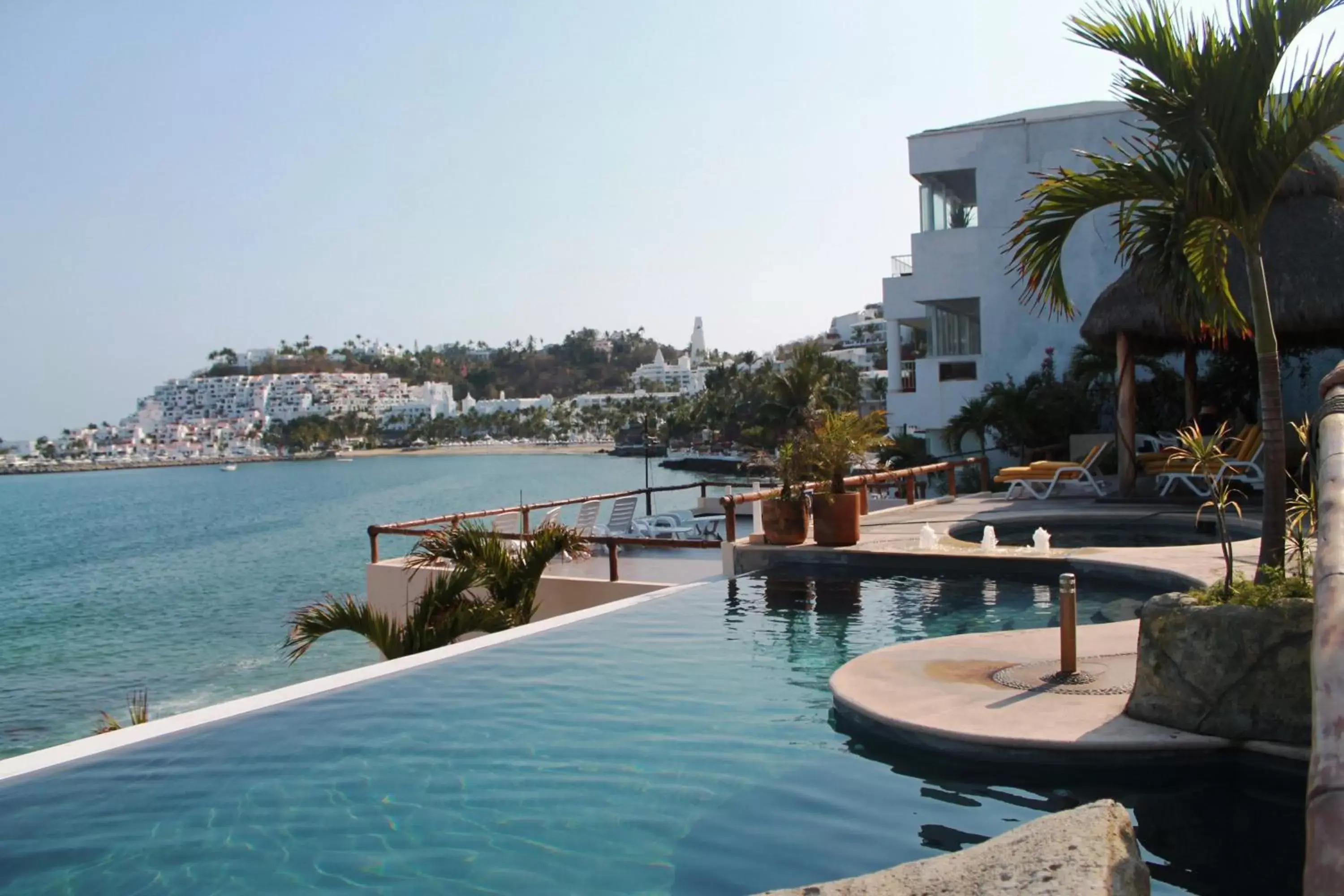 Day, Swimming Pool in Villas del Palmar Manzanillo with Beach Club