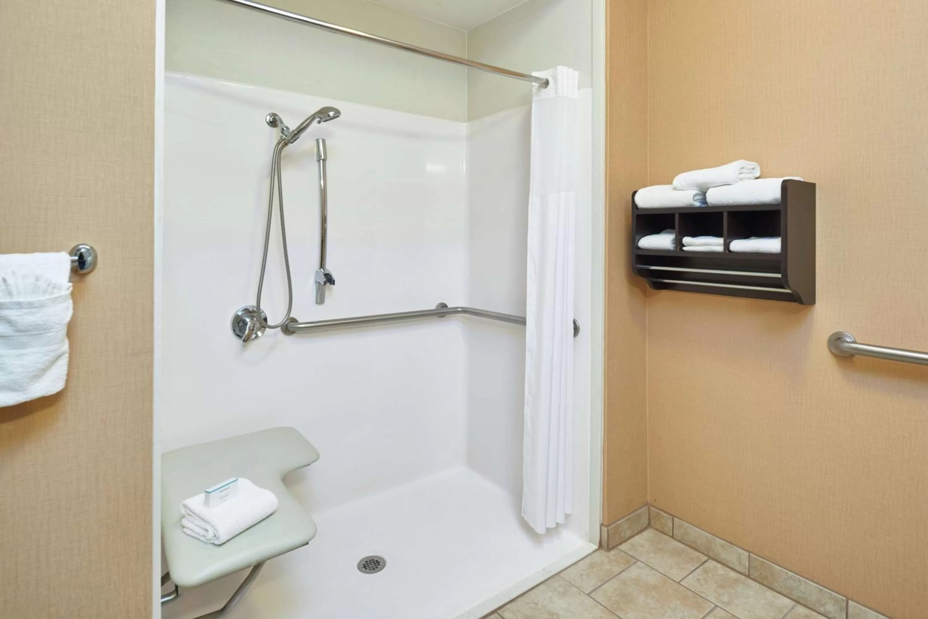 Shower in Hampton Inn & Suites Decatur