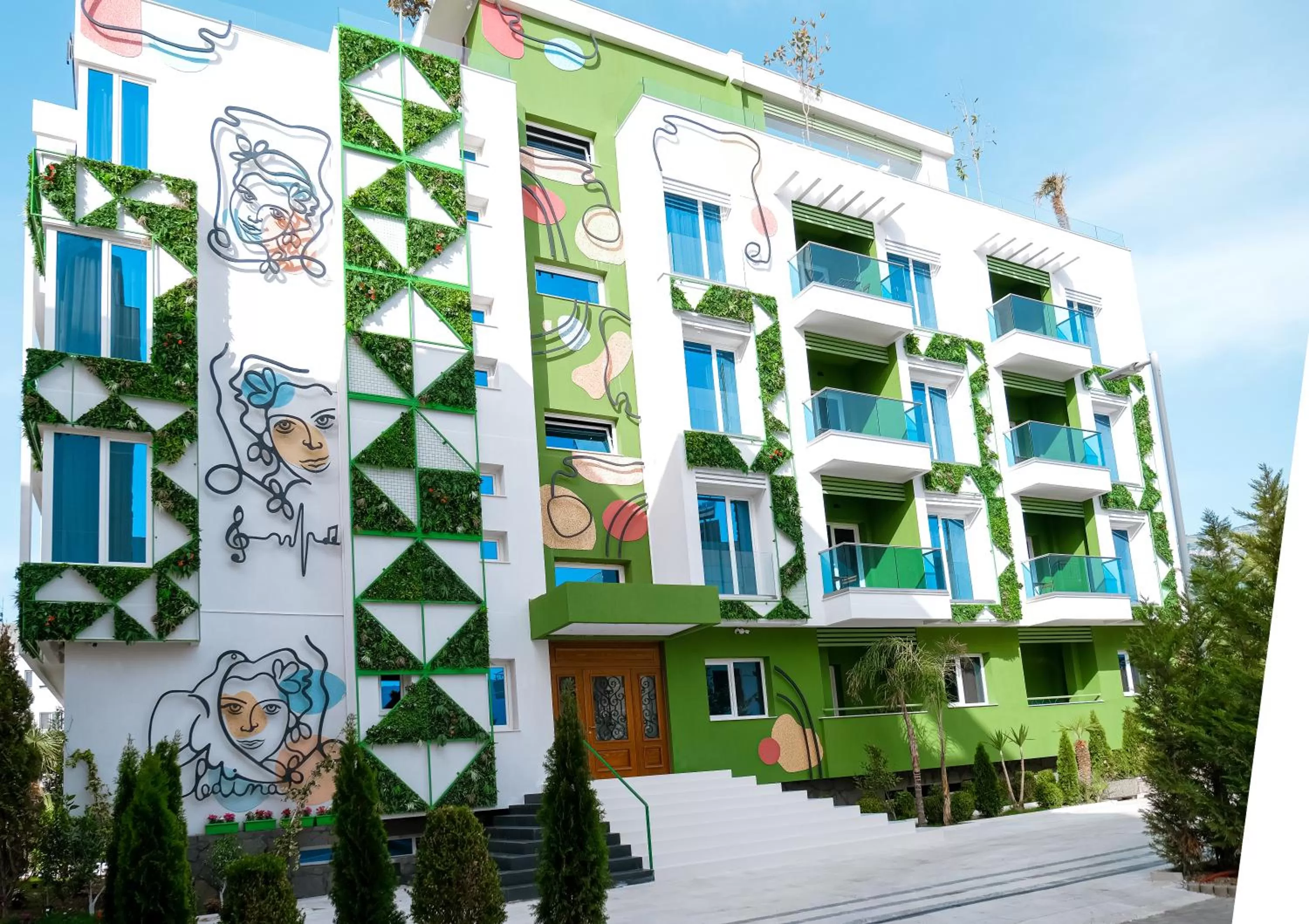 Property building in Ledina Hotel