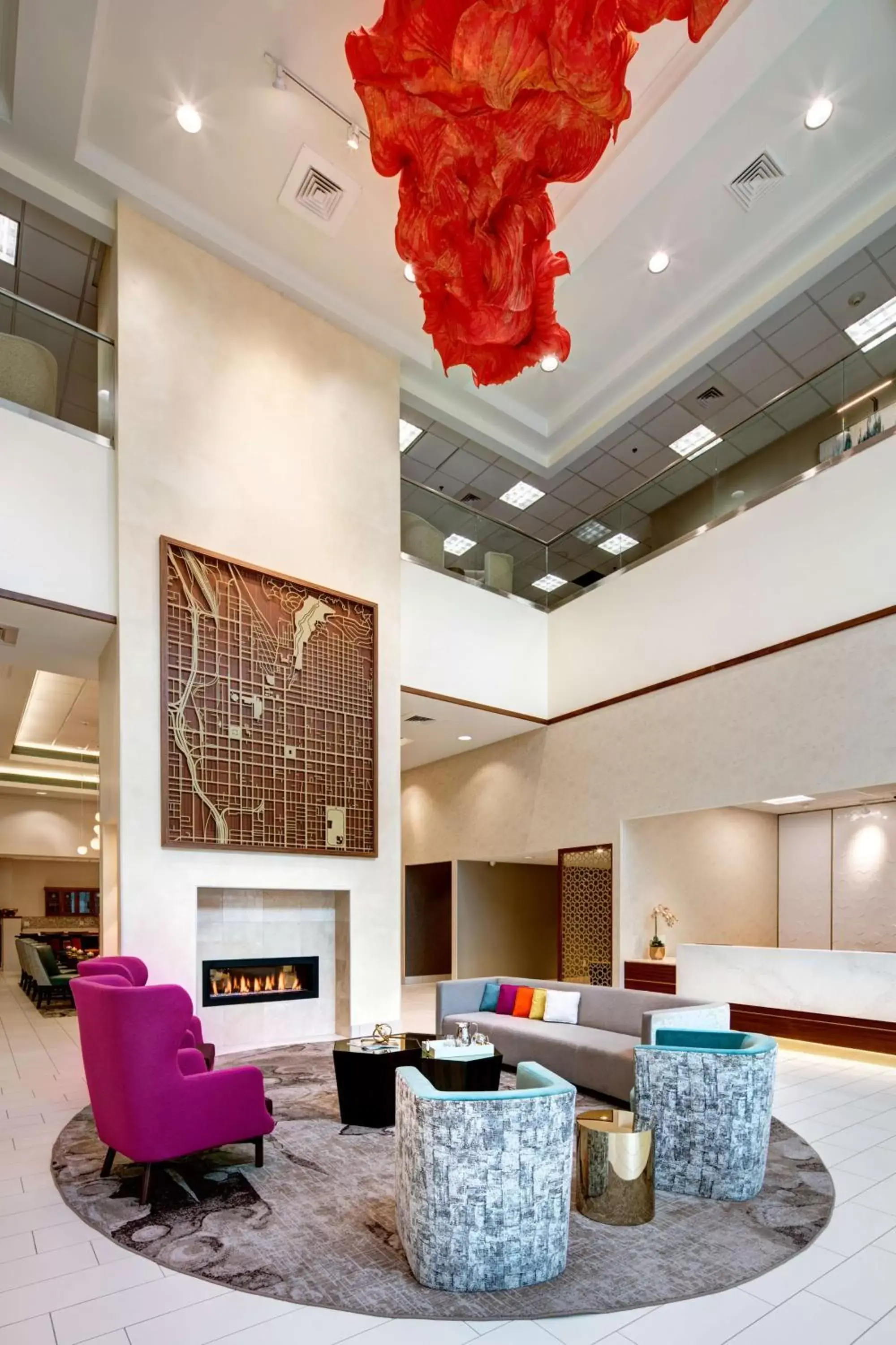 Lobby or reception, Lobby/Reception in Homewood Suites by Hilton Salt Lake City Downtown