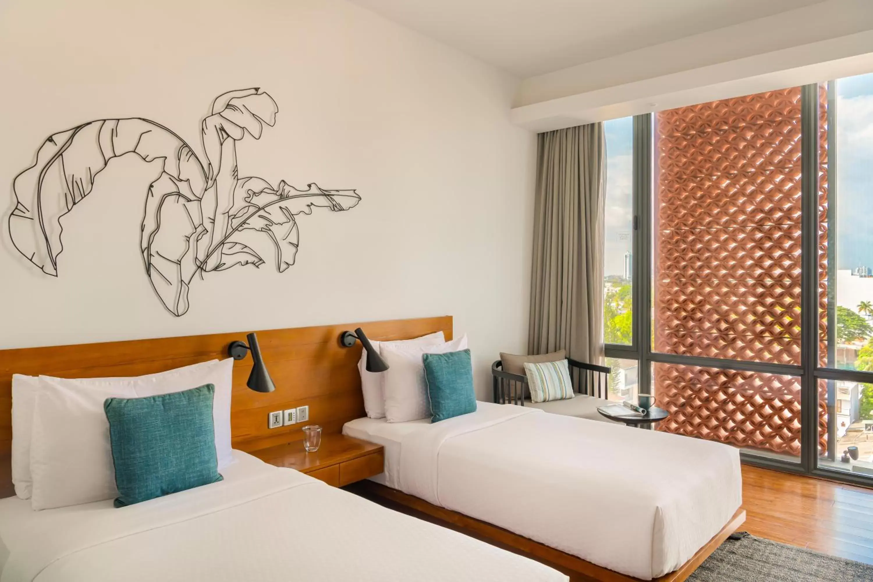 Bed in Jetwing Colombo Seven Bed in Jetwing Colombo Seven