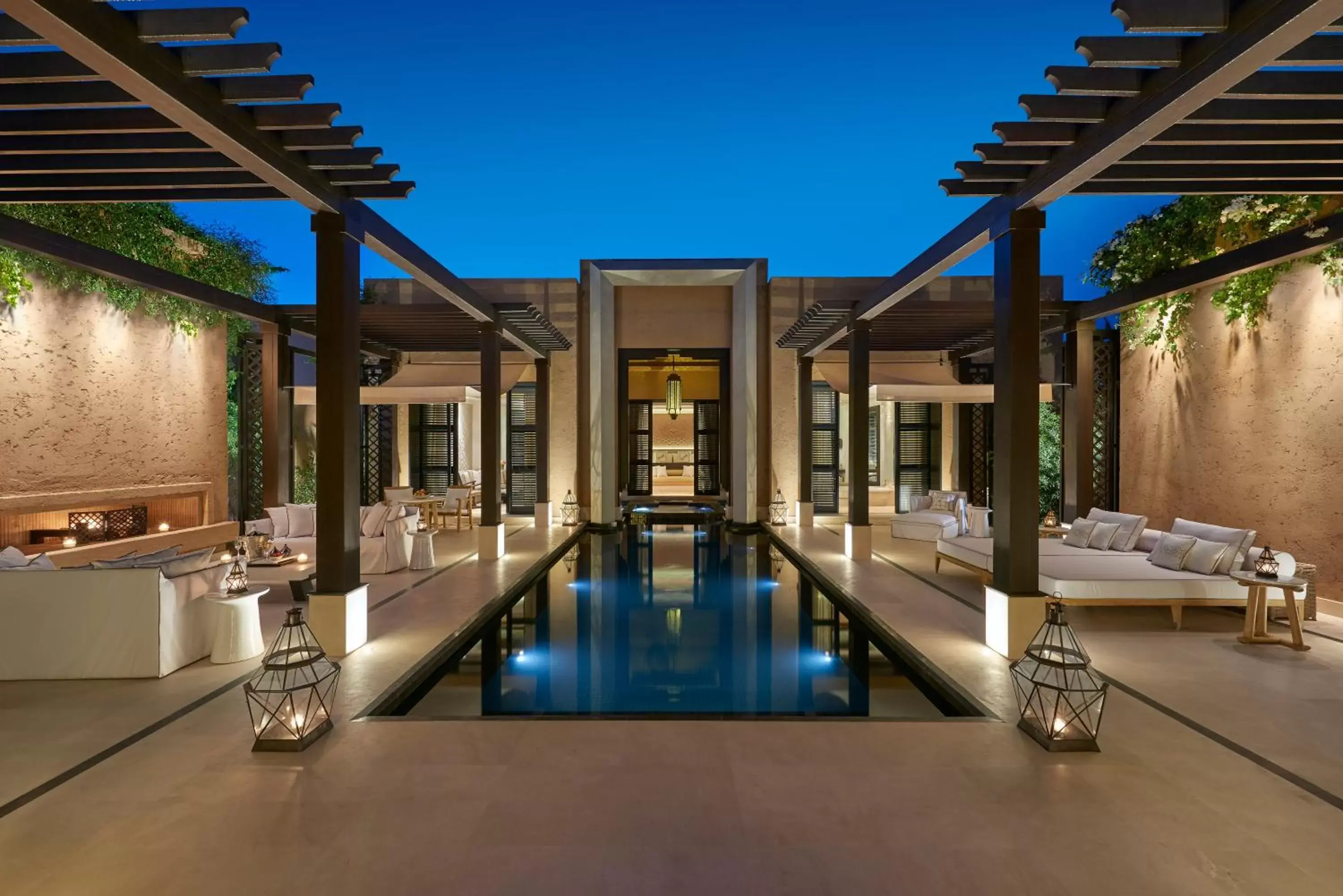 Garden, Swimming Pool in Mandarin Oriental, Marrakech