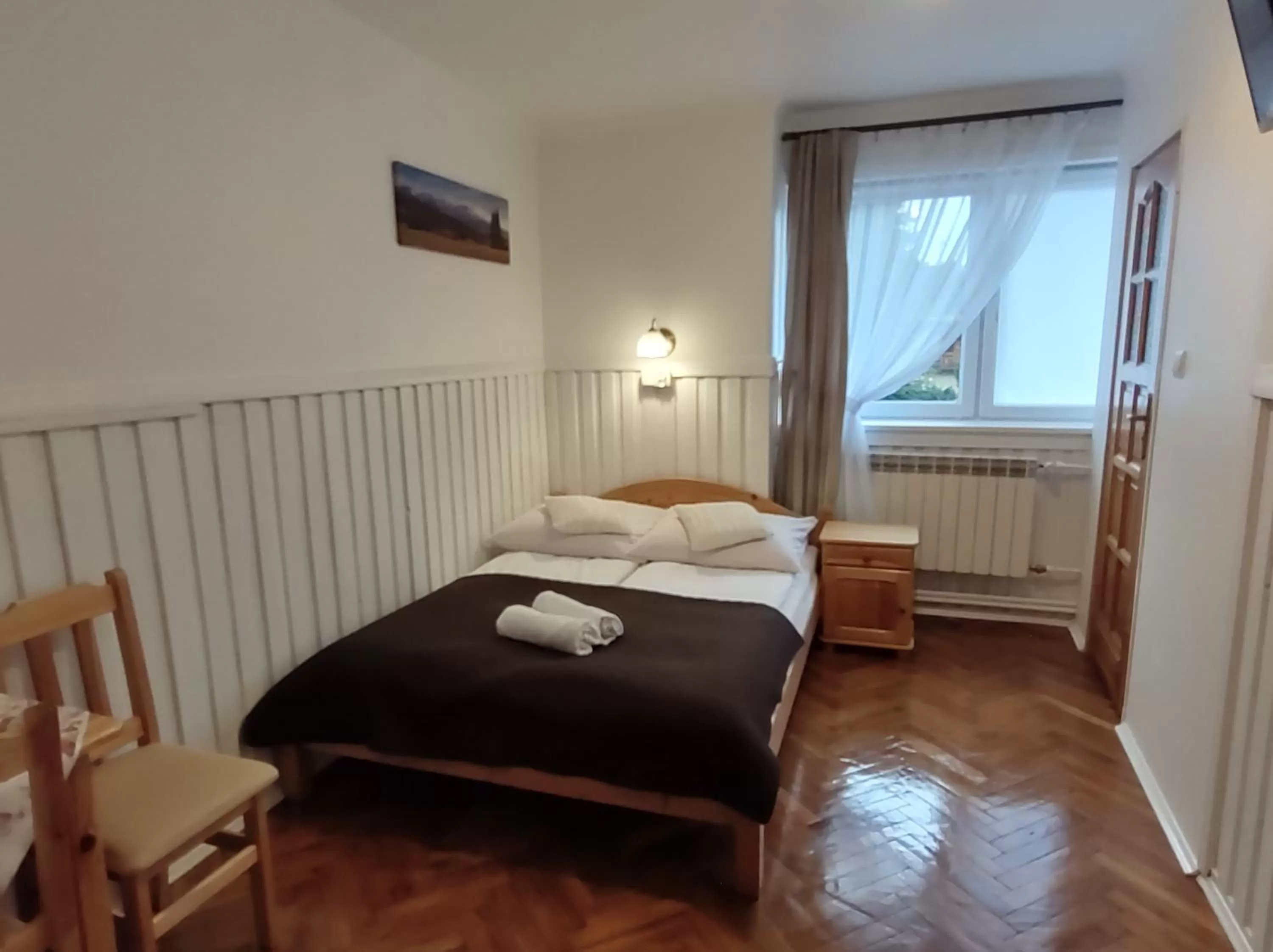 Bed in Noclegi U Reni