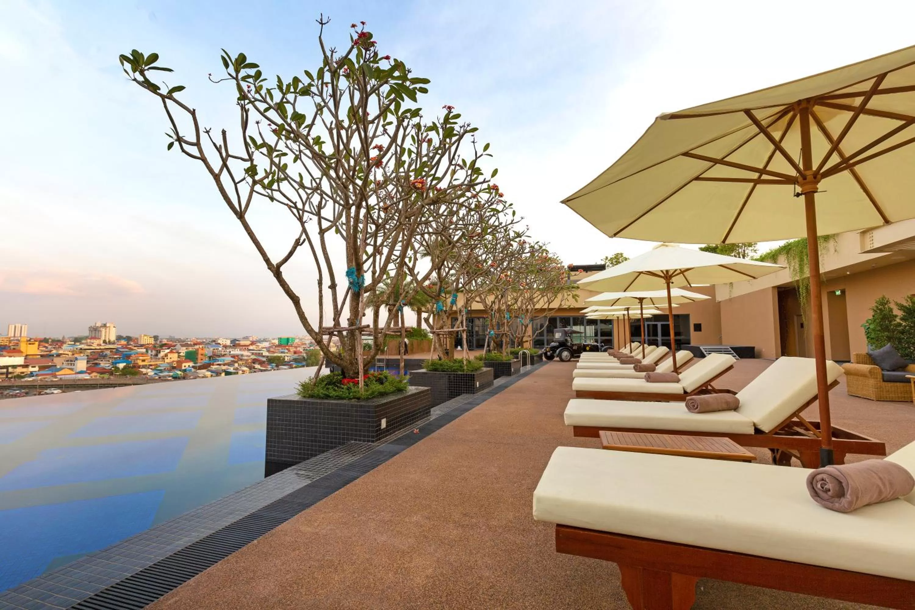 Swimming pool in SUN & MOON, Riverside Hotel