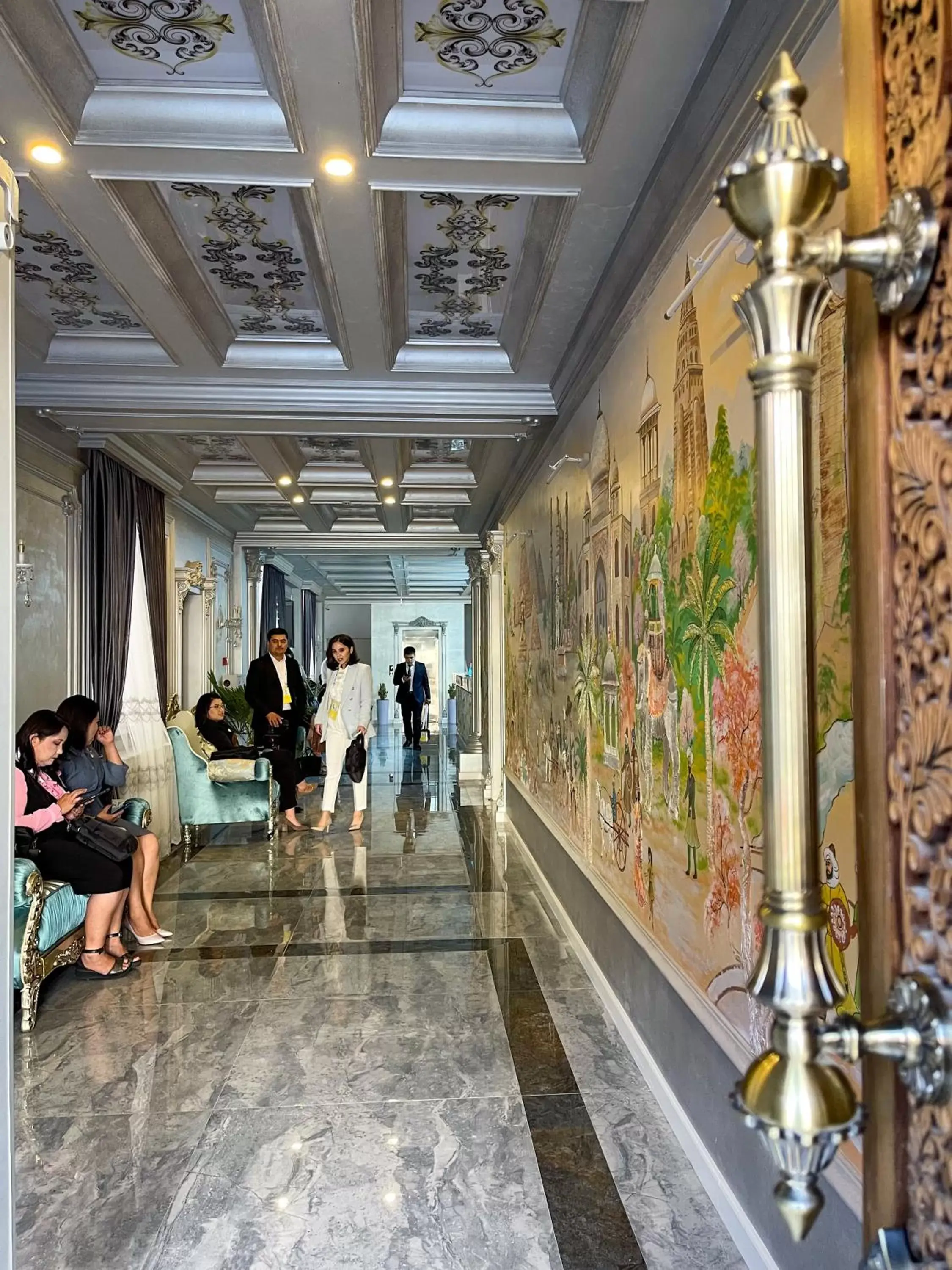 Facade/entrance in Medina Hotel Samarkand Facade/entrance in Medina Hotel Samarkand