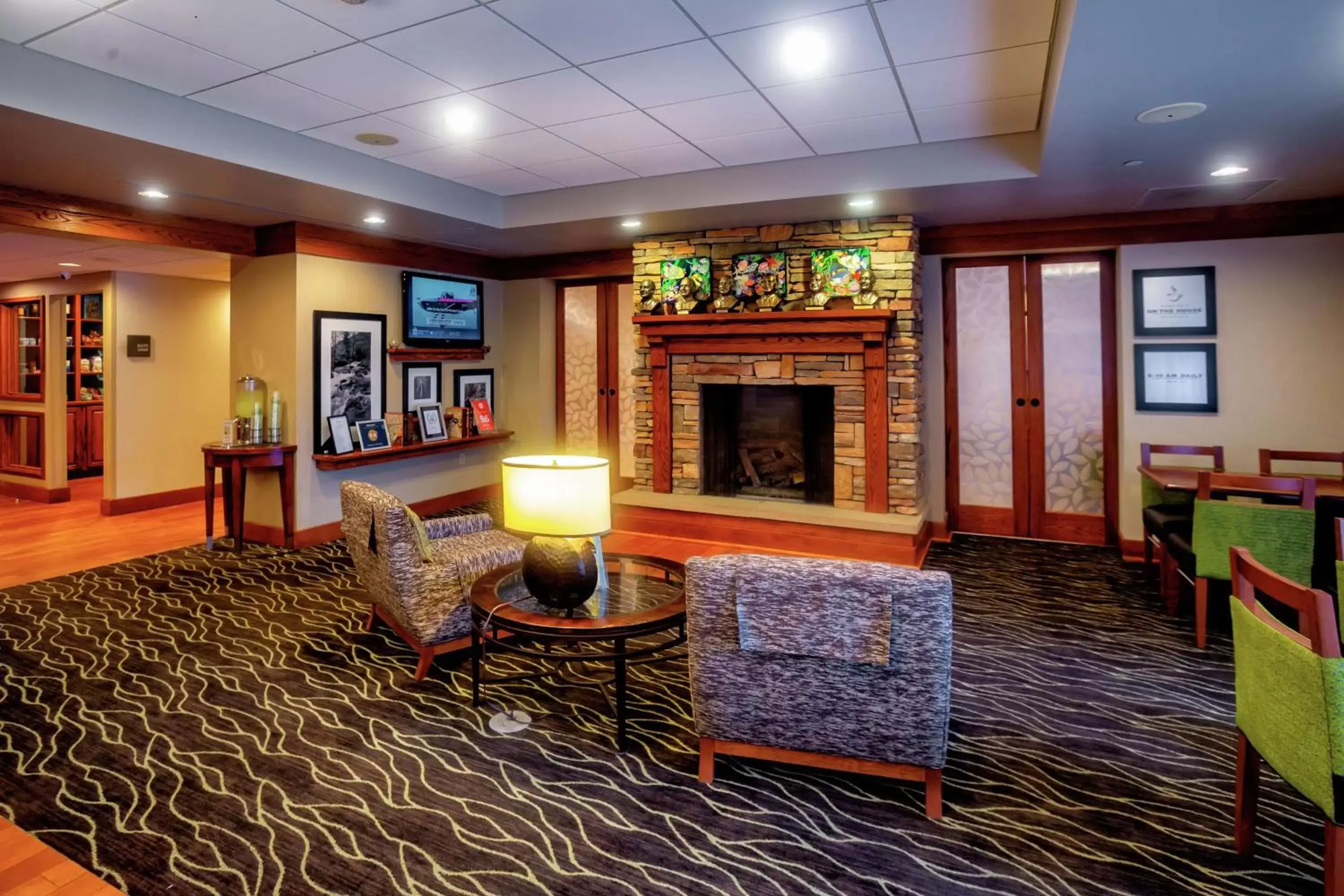Lobby or reception in Hampton Inn Wheeling Lobby or reception in Hampton Inn Wheeling