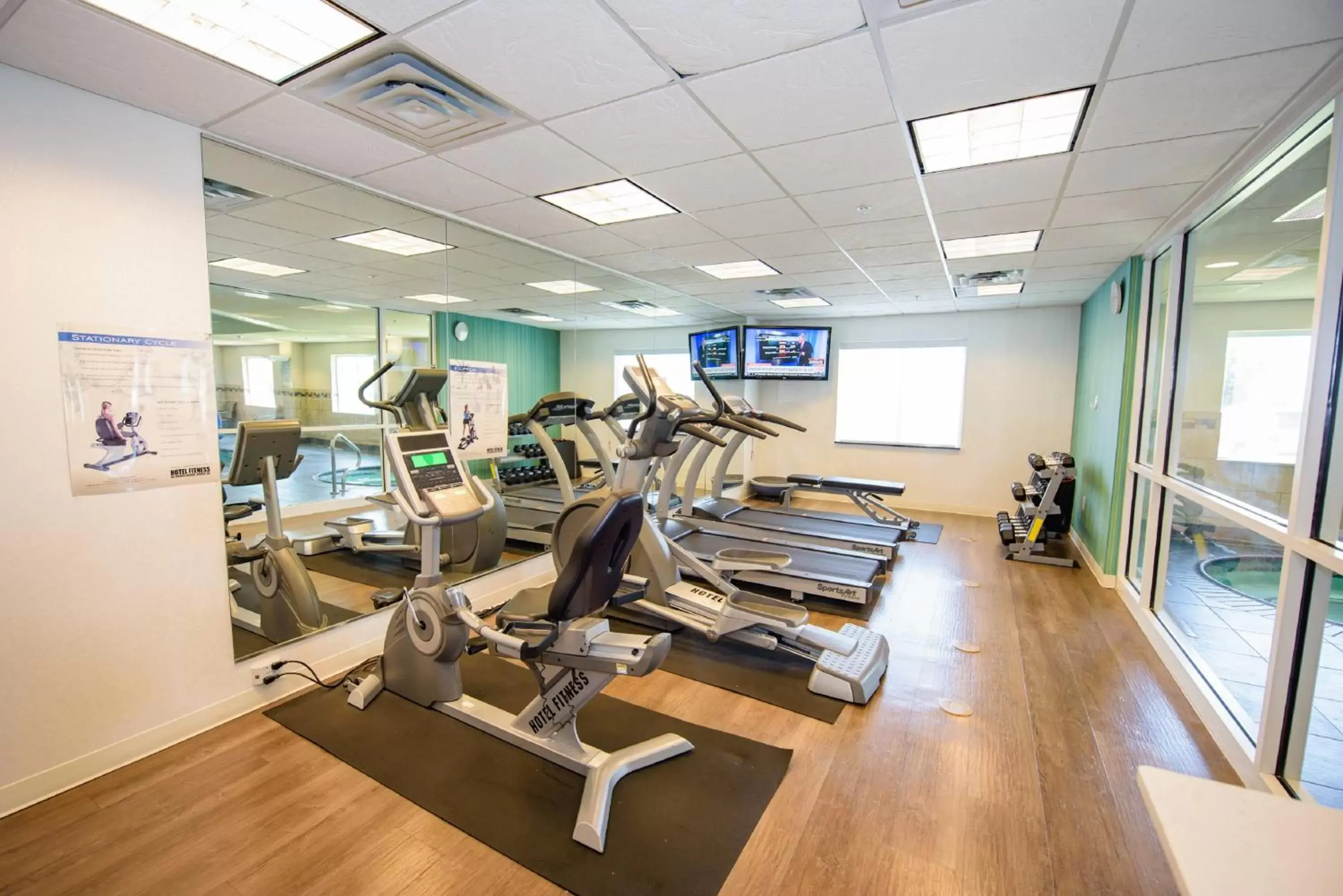 Fitness centre/facilities, Fitness Center/Facilities in Holiday Inn Express Tulsa South Bixby, an IHG Hotel