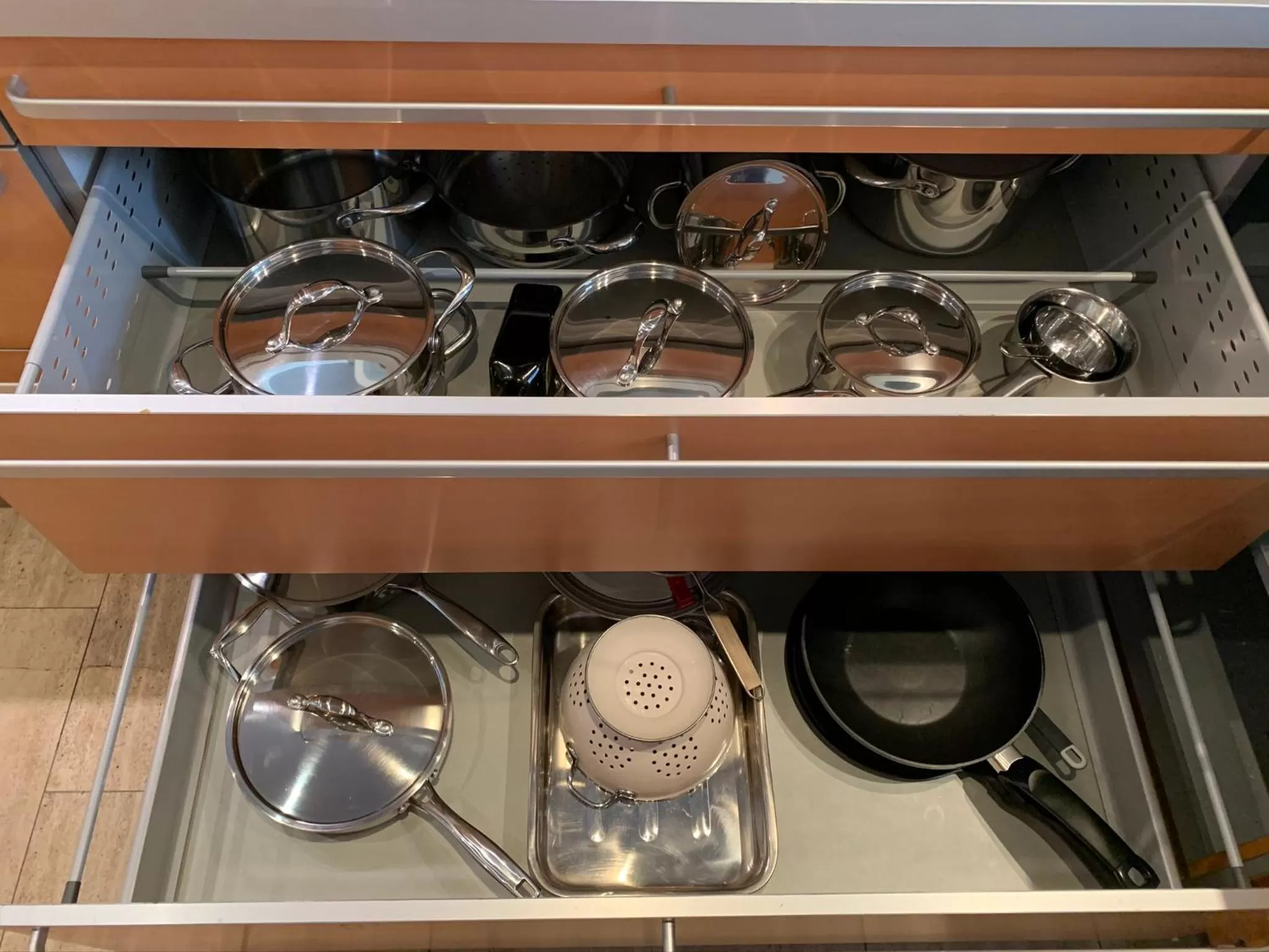 Kitchen or kitchenette in Park-Lodge Am Rohrbusch