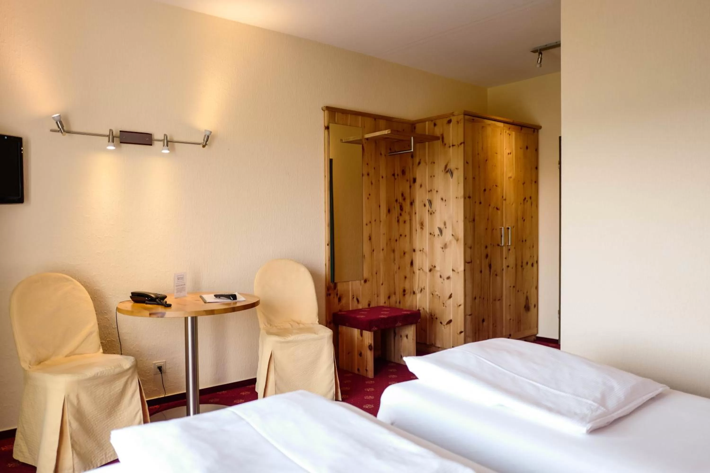 Bed in Hotel Restaurant Sennerbad