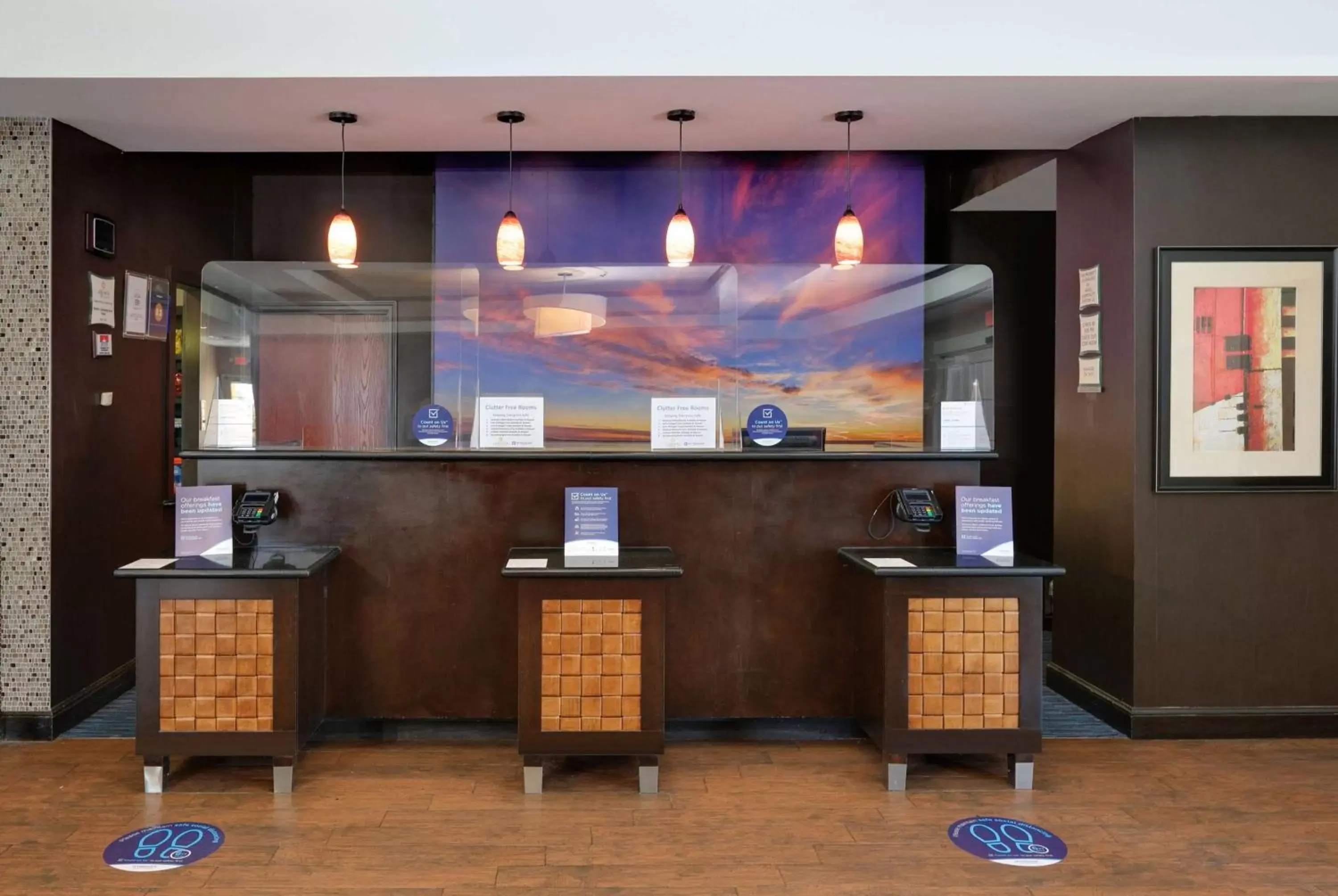 Lobby or reception in La Quinta by Wyndham Denton - University Drive