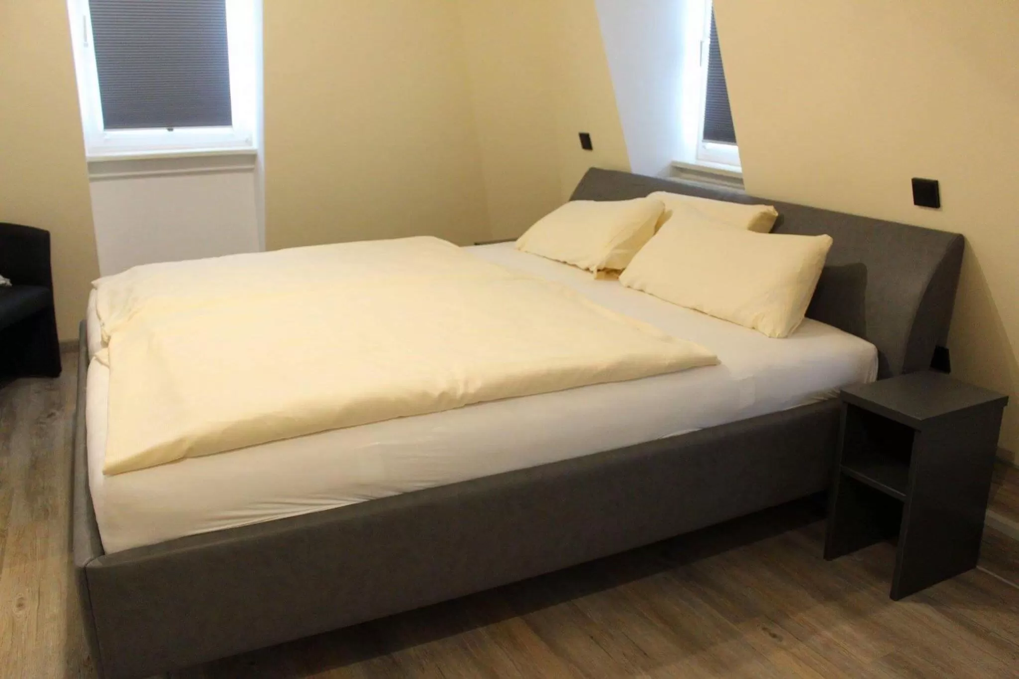 Bed in Hotel Friedrich