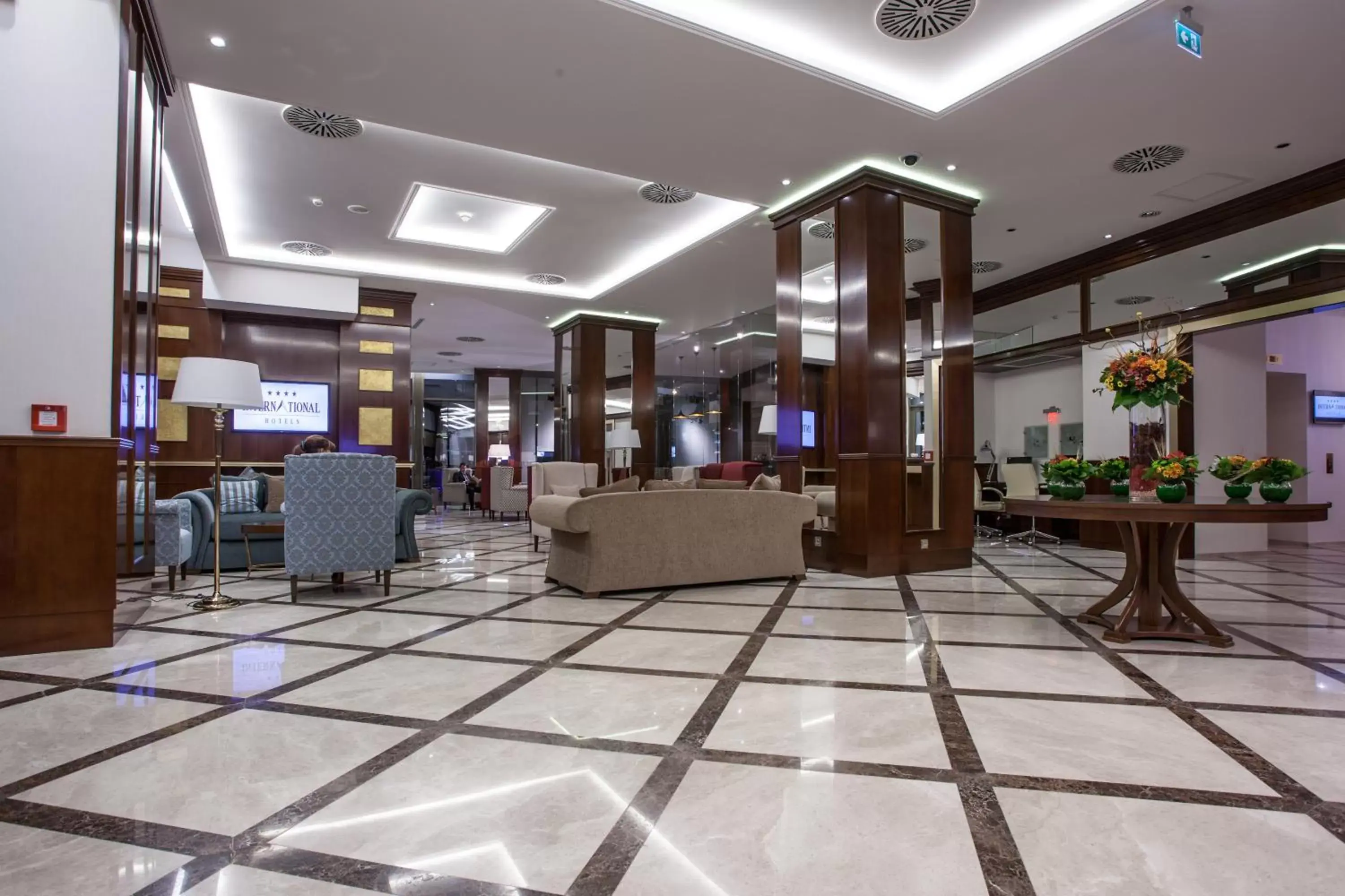 Lobby or reception in Hotel International Iasi