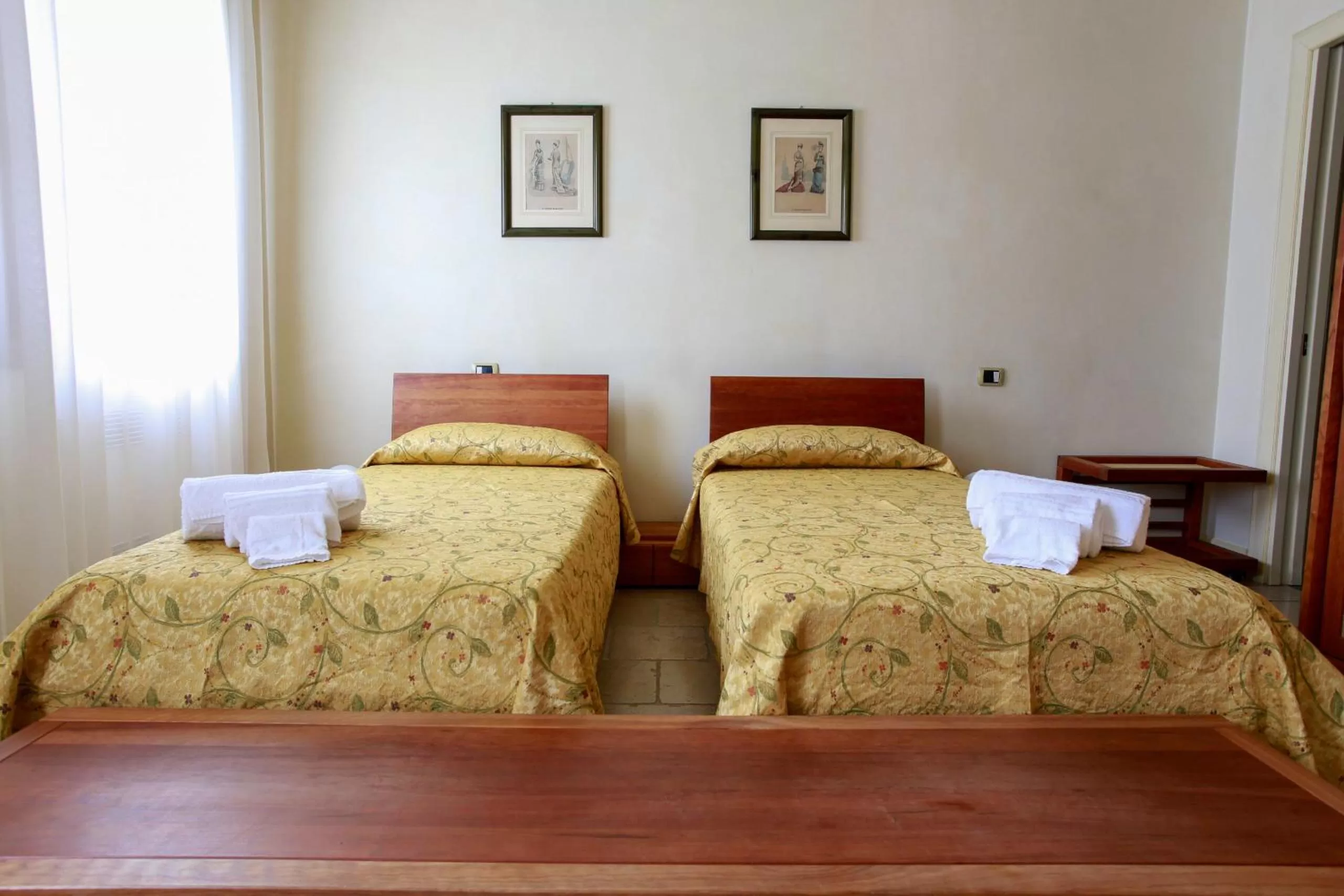 Bed in Relais Villa Selvatico