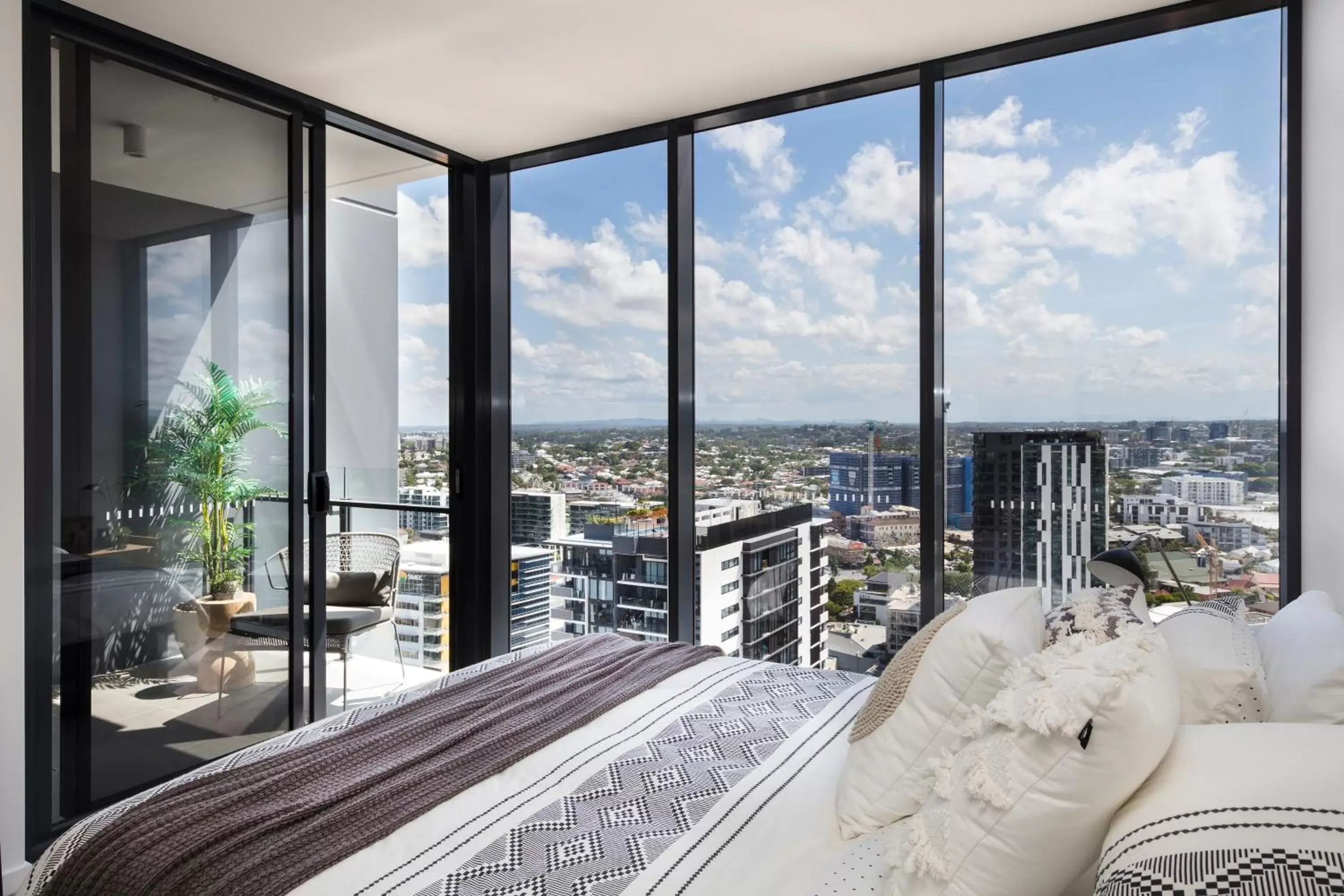 Bedroom in Ivy and Eve Apartments by CLLIX