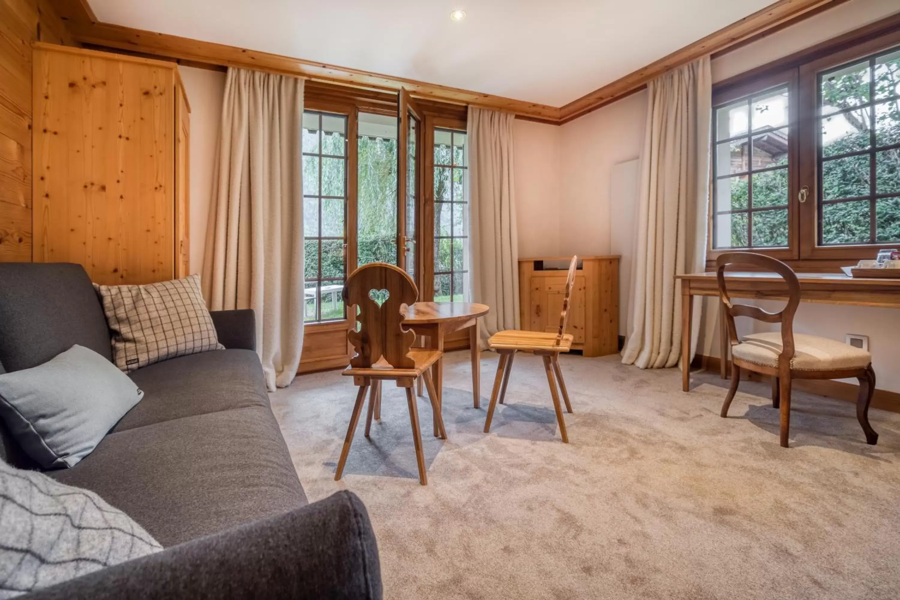 Living room, Seating Area in Auberge du Bois Prin