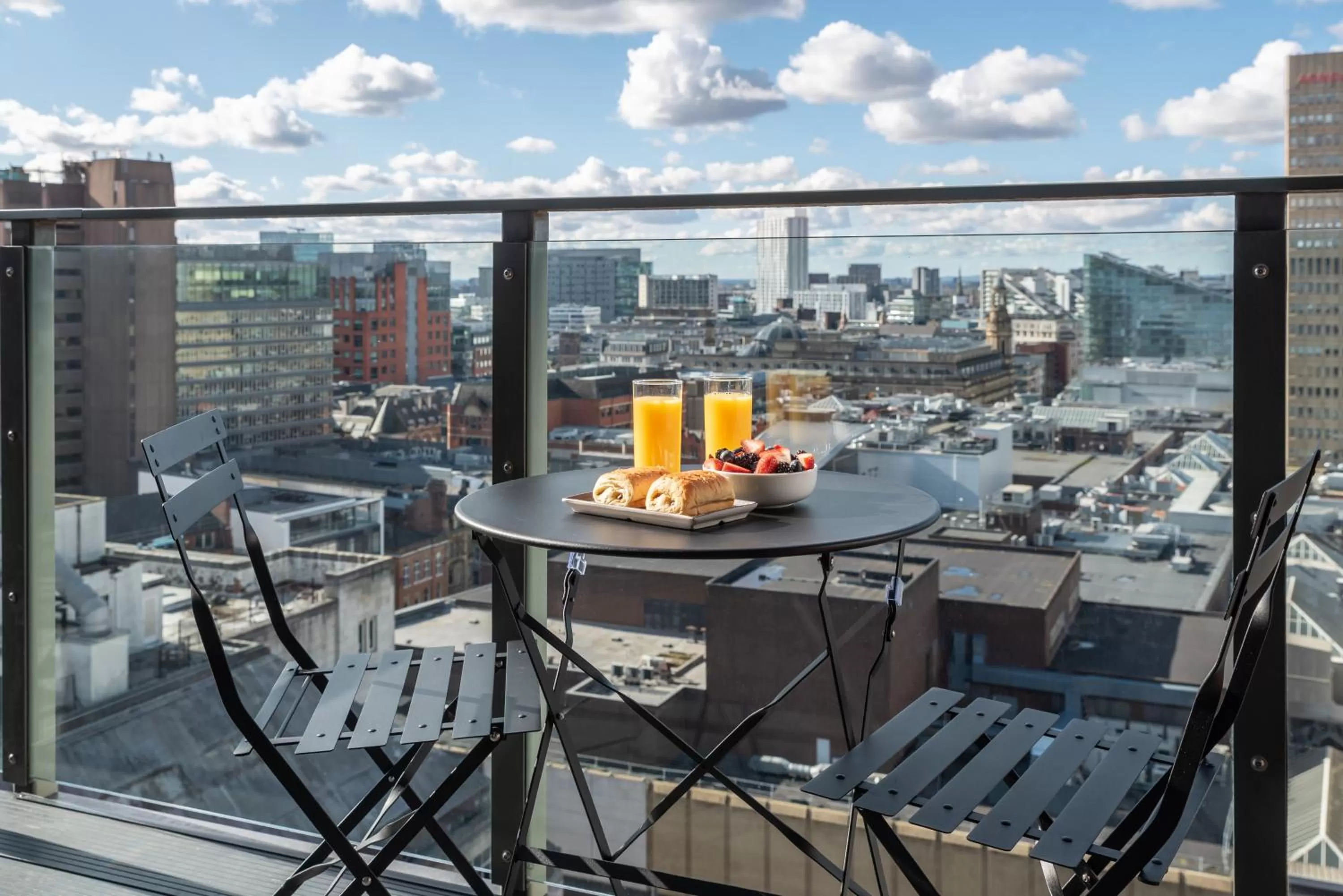 Balcony/Terrace in Church Street by Supercity Aparthotels