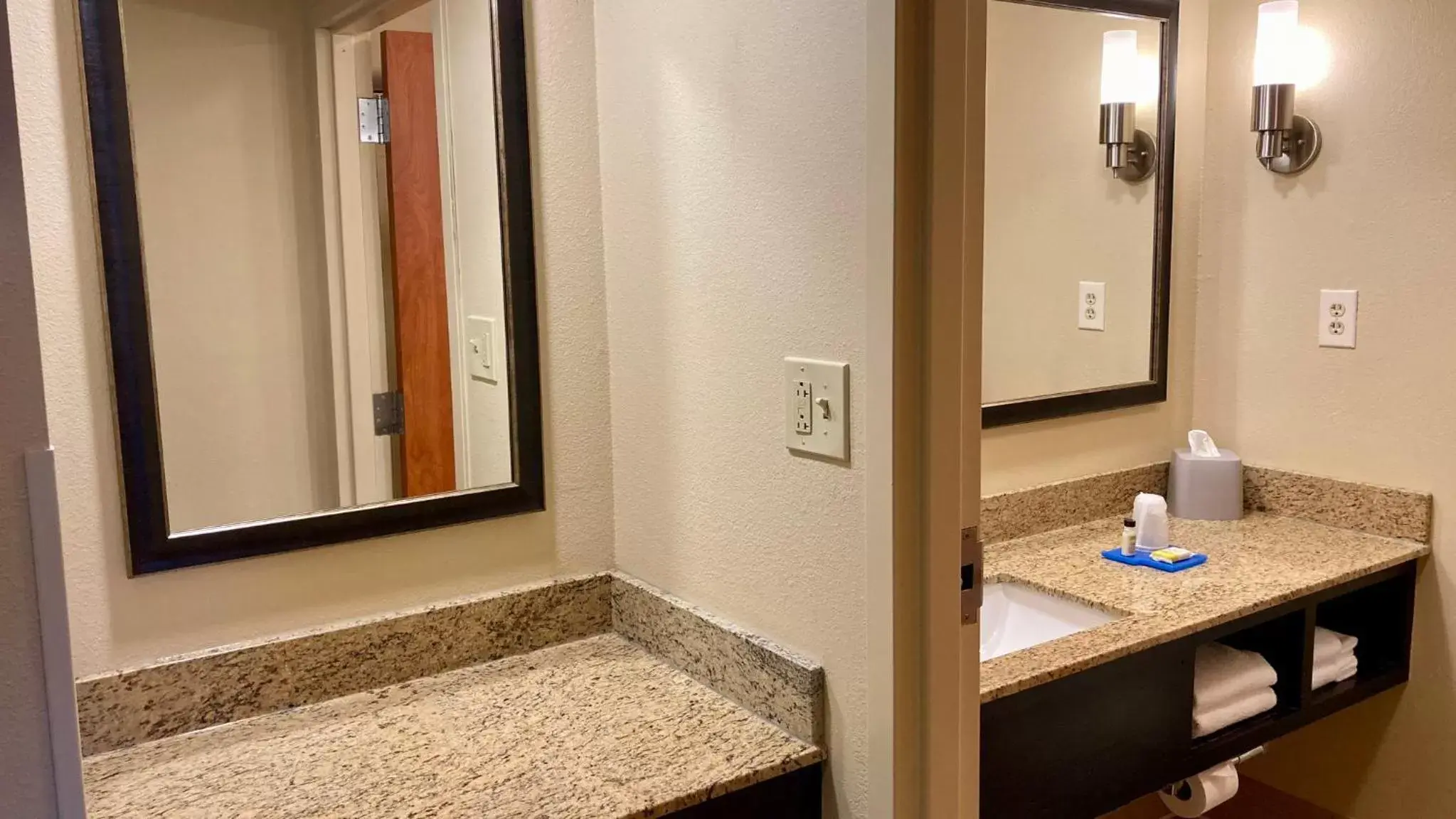 Photo of the whole room, Bathroom in Holiday Inn Express Hotel & Suites Edmond, an IHG Hotel