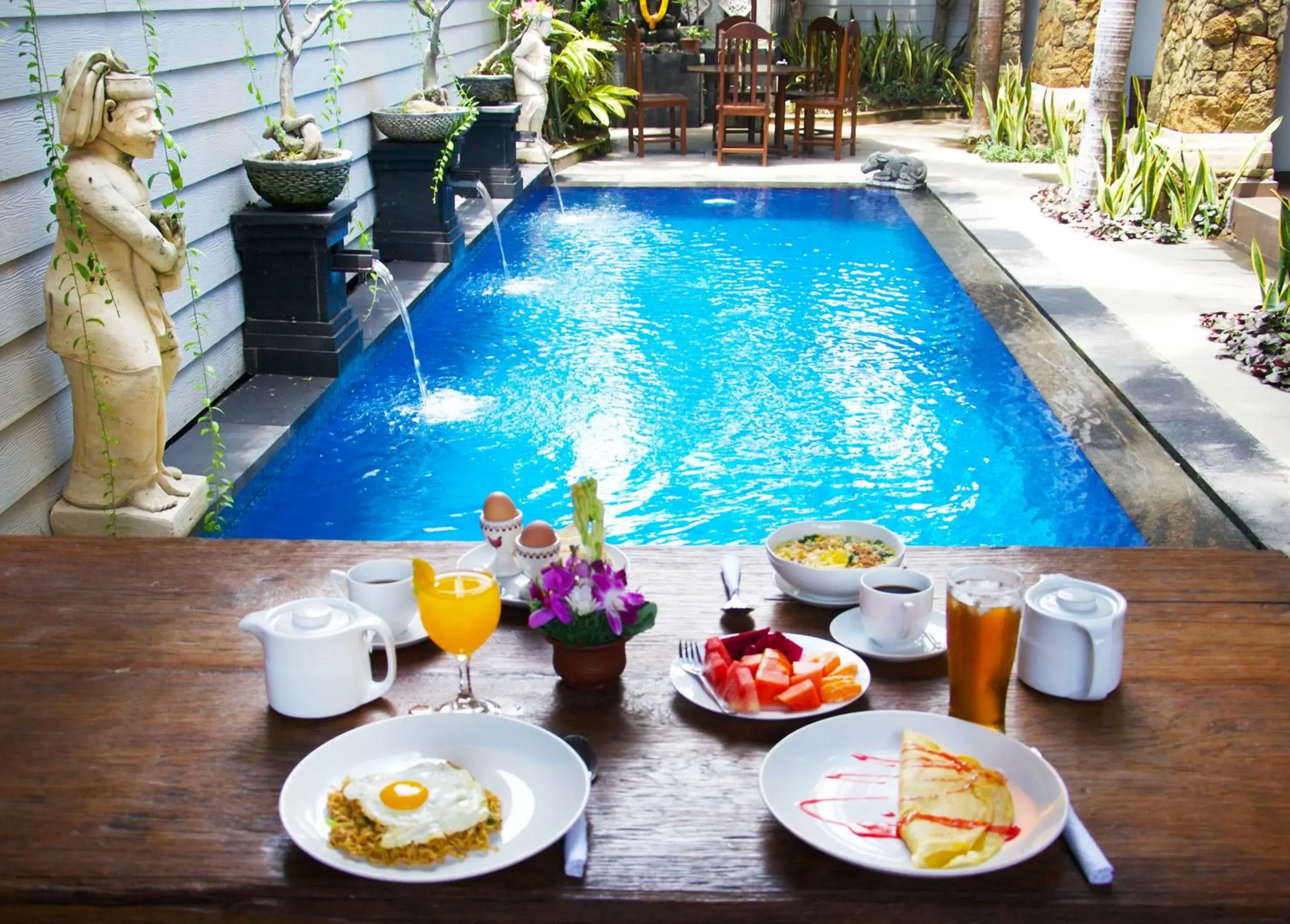 Breakfast in Sindhu Mertha Sanur Breakfast in Sindhu Mertha Sanur