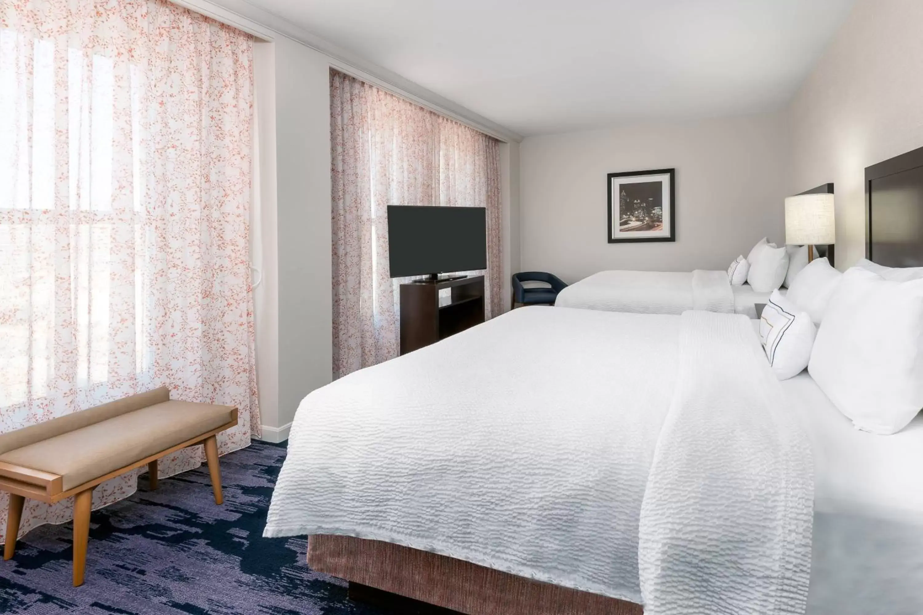 Bedroom, Bed in Fairfield Inn & Suites by Marriott Atlanta Downtown