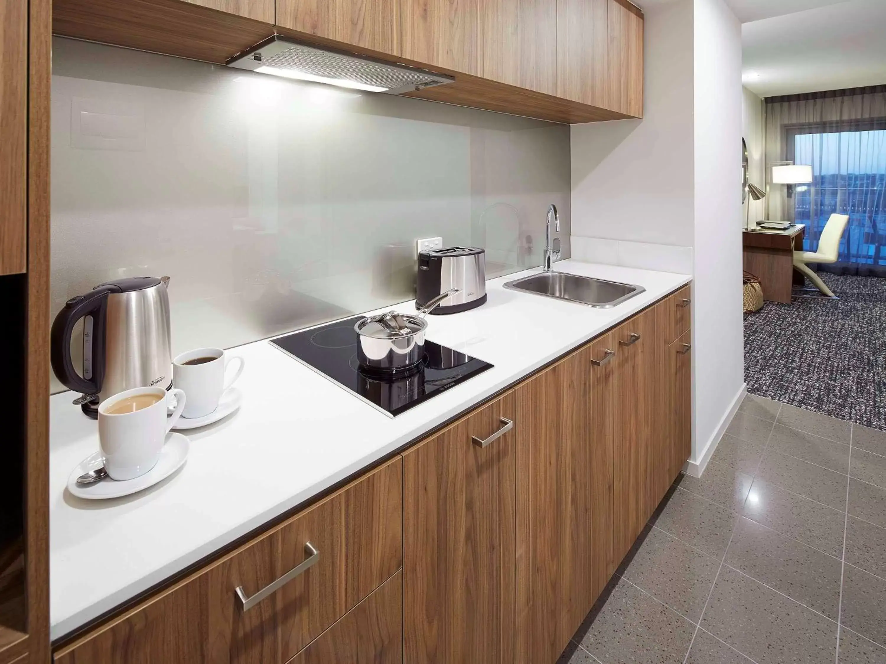 Photo of the whole room, Kitchen/Kitchenette in The Sebel West Perth