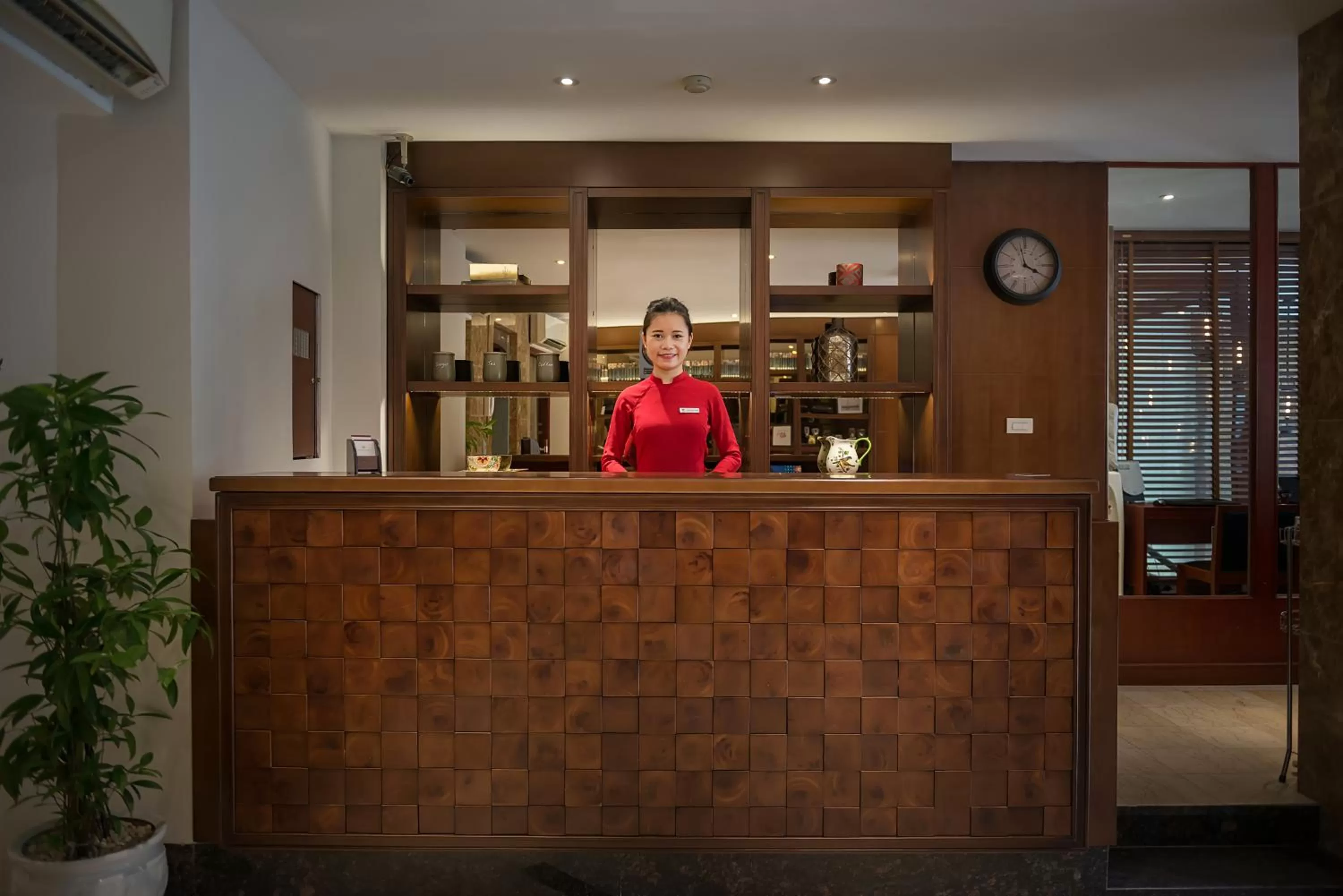 Lobby or reception in Hanoi E Central Luxury Hotel & Restaurant