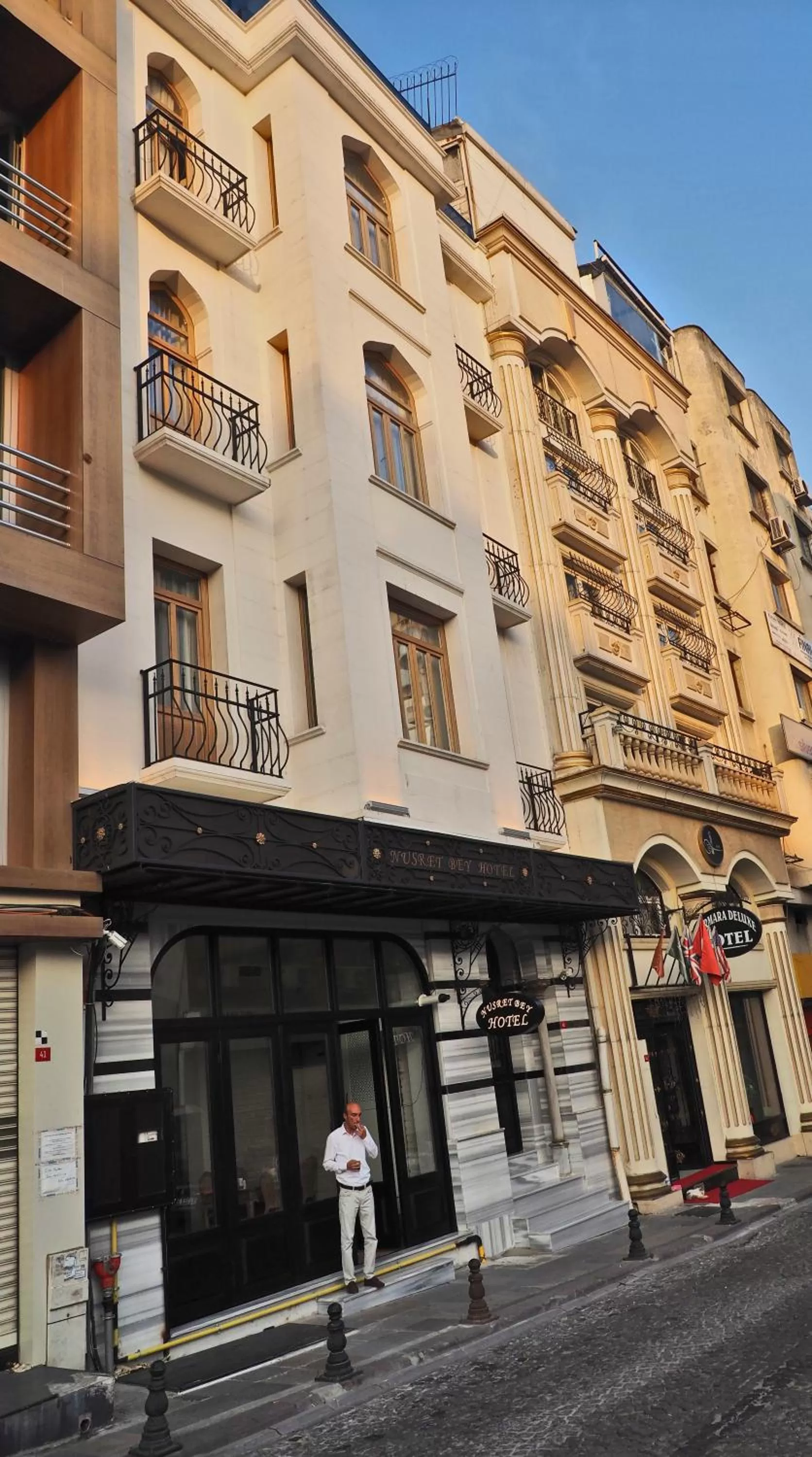 Facade/entrance in Nusretbey Hotel