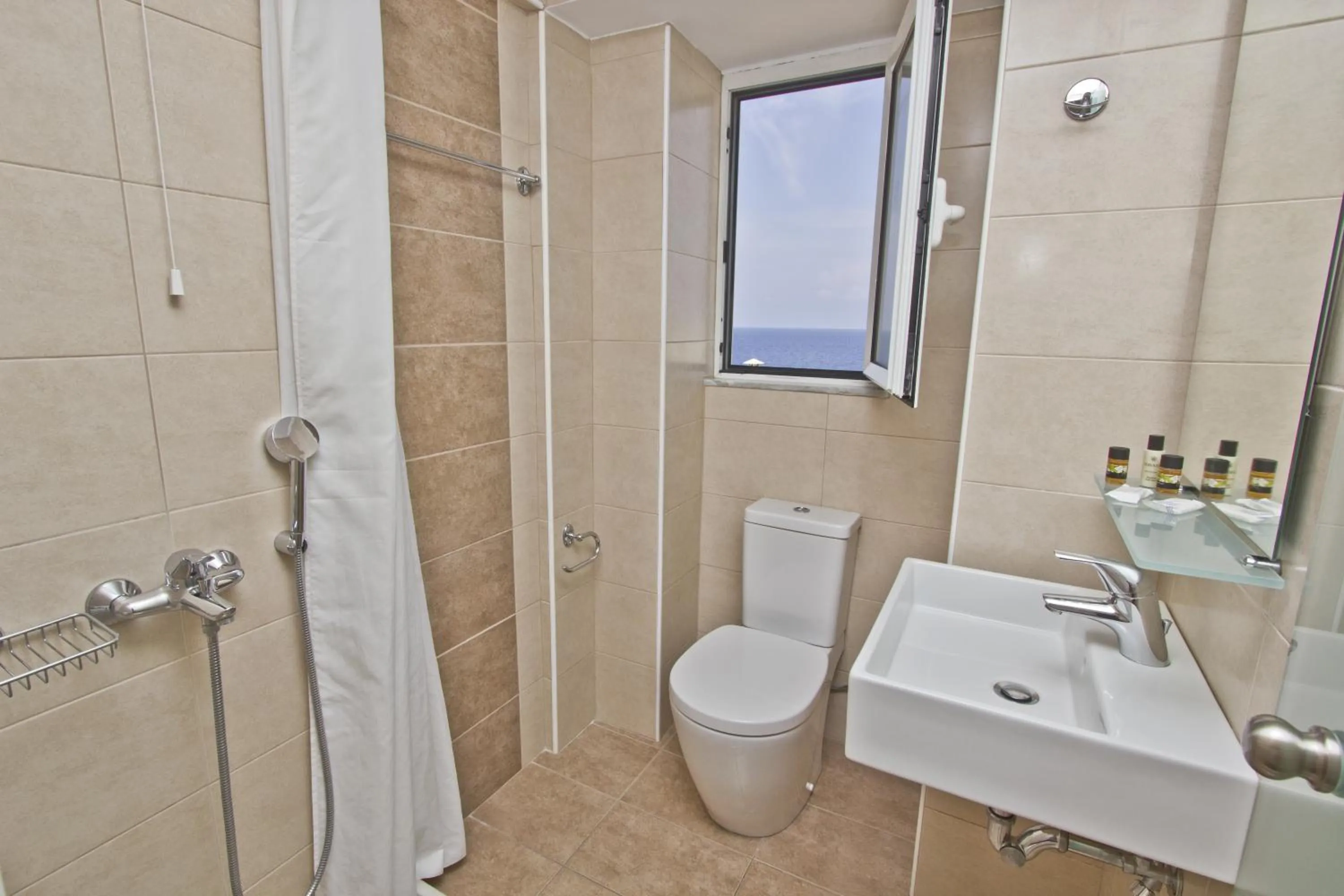 Bathroom in Nafsika Hotel
