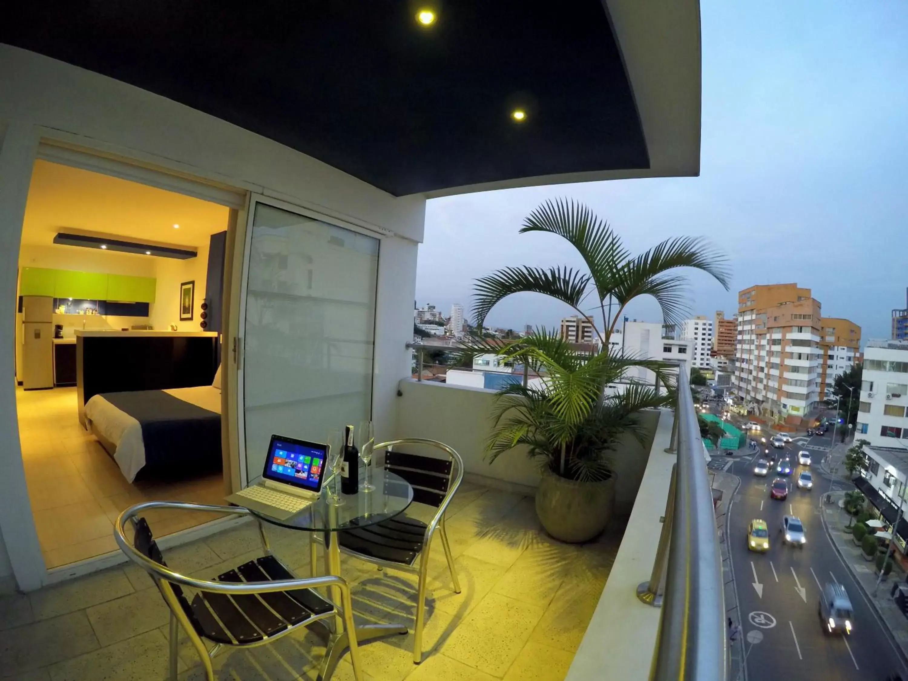 Balcony/Terrace in Aqua Granada Hotel