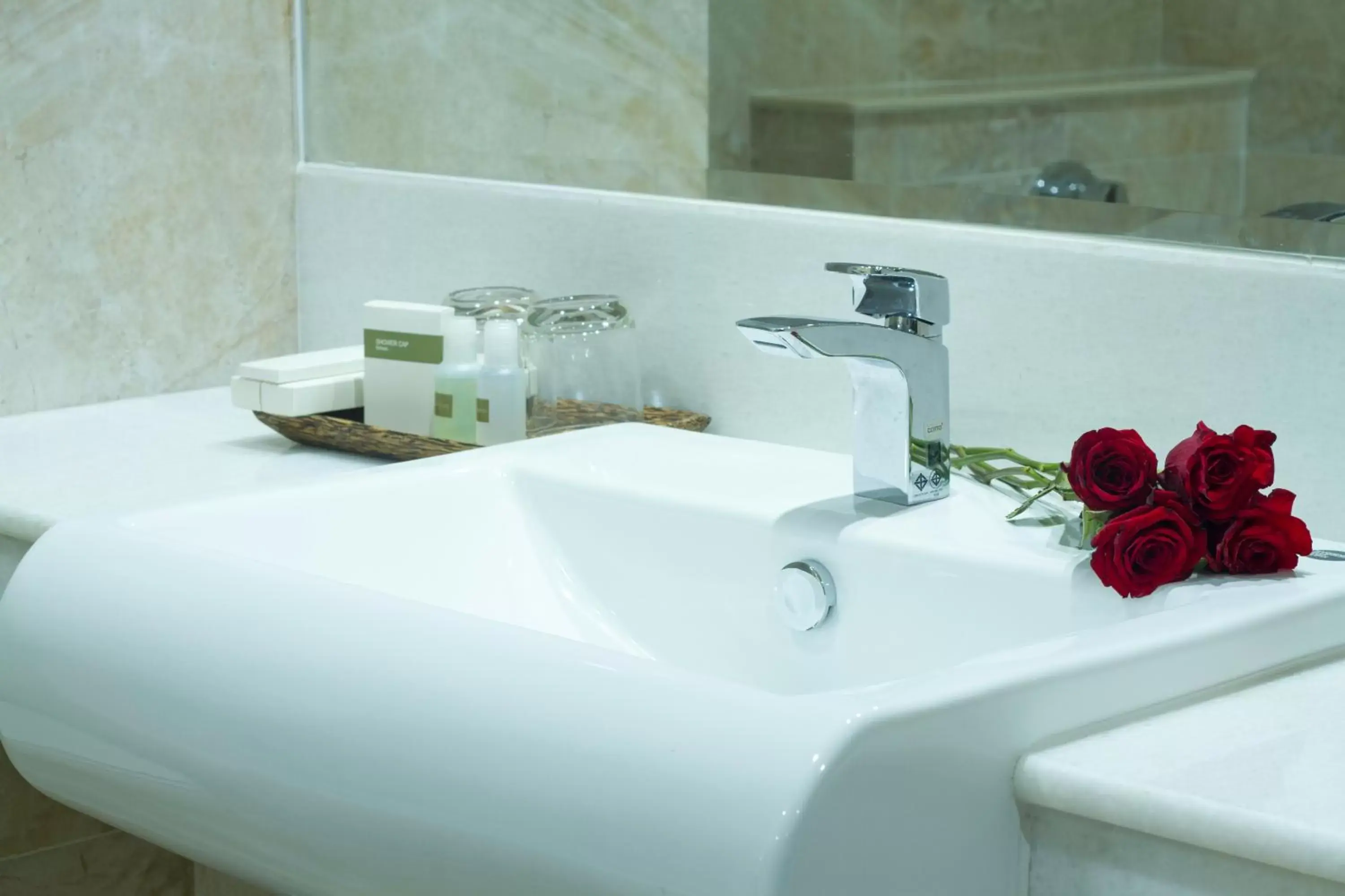 Bathroom in Rose Emerald Hotel