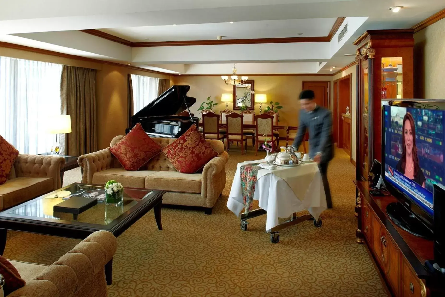 Bedroom in InterContinental Kuala Lumpur, an IHG Hotel