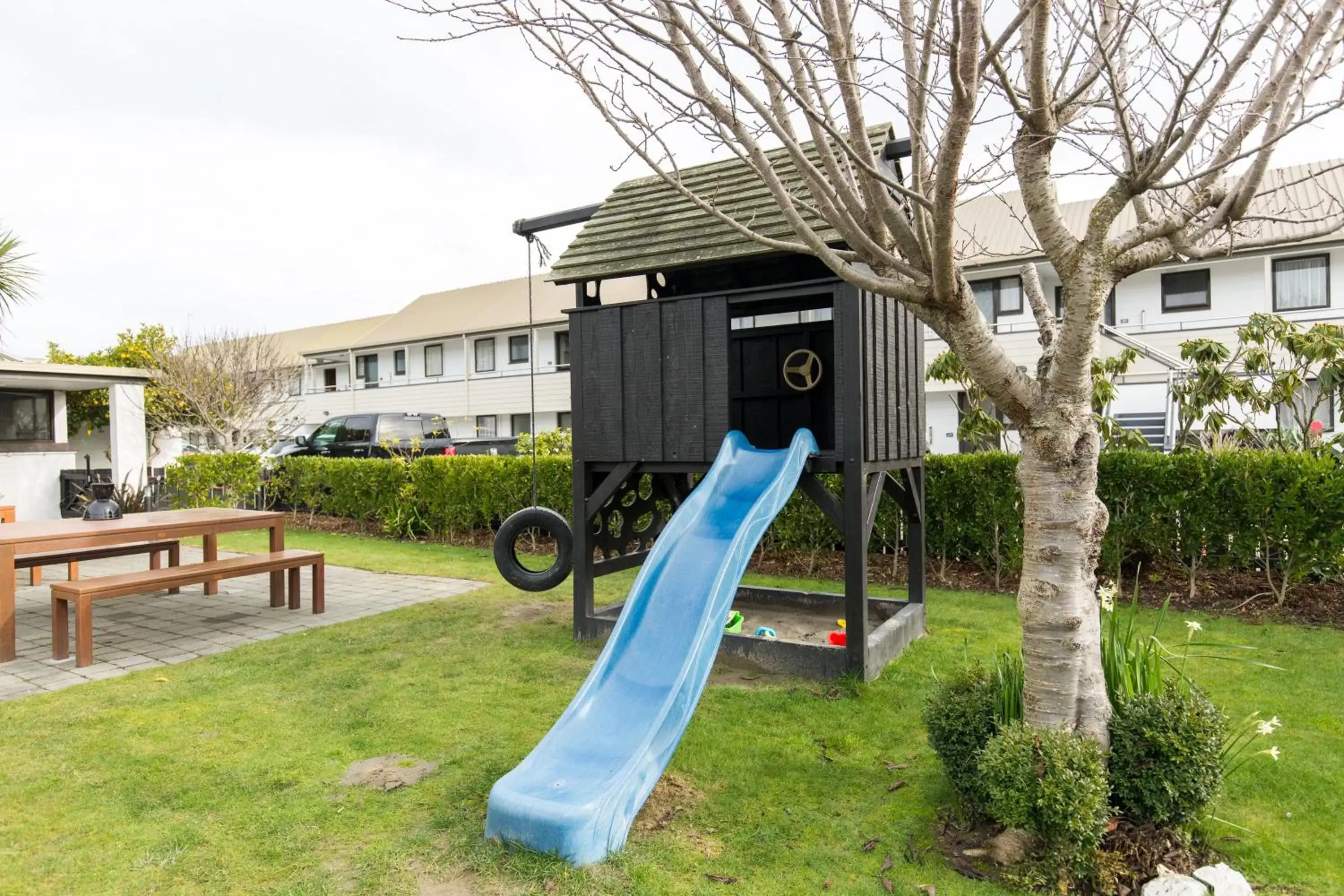 Children play ground, Children's Play Area in Airport Gateway Motor Lodge