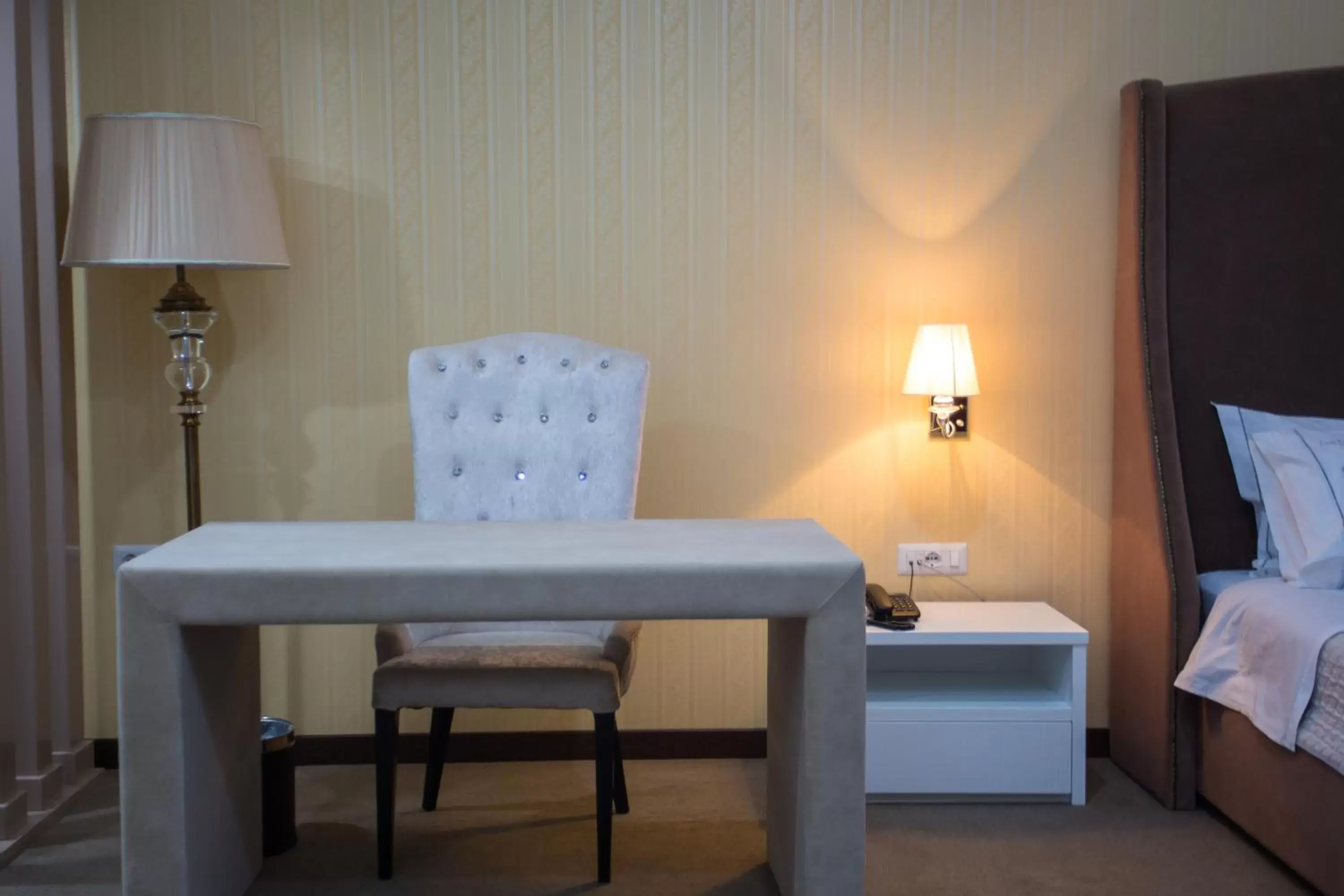 Seating area, Bed in Santa Quaranta Premium Resort Seating area, Bed in Santa Quaranta Premium Resort