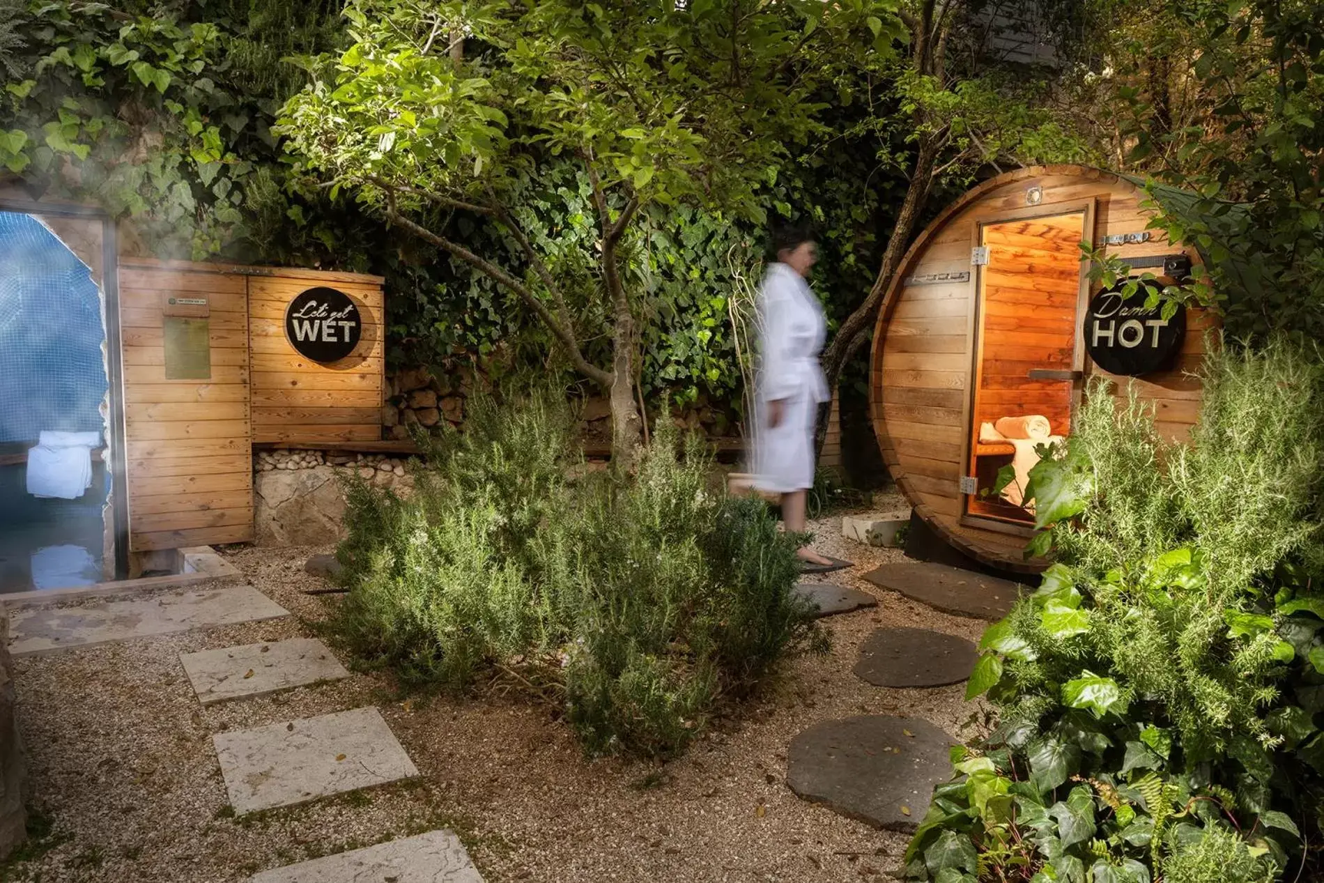 Sauna in Alegra Boutique Hotel