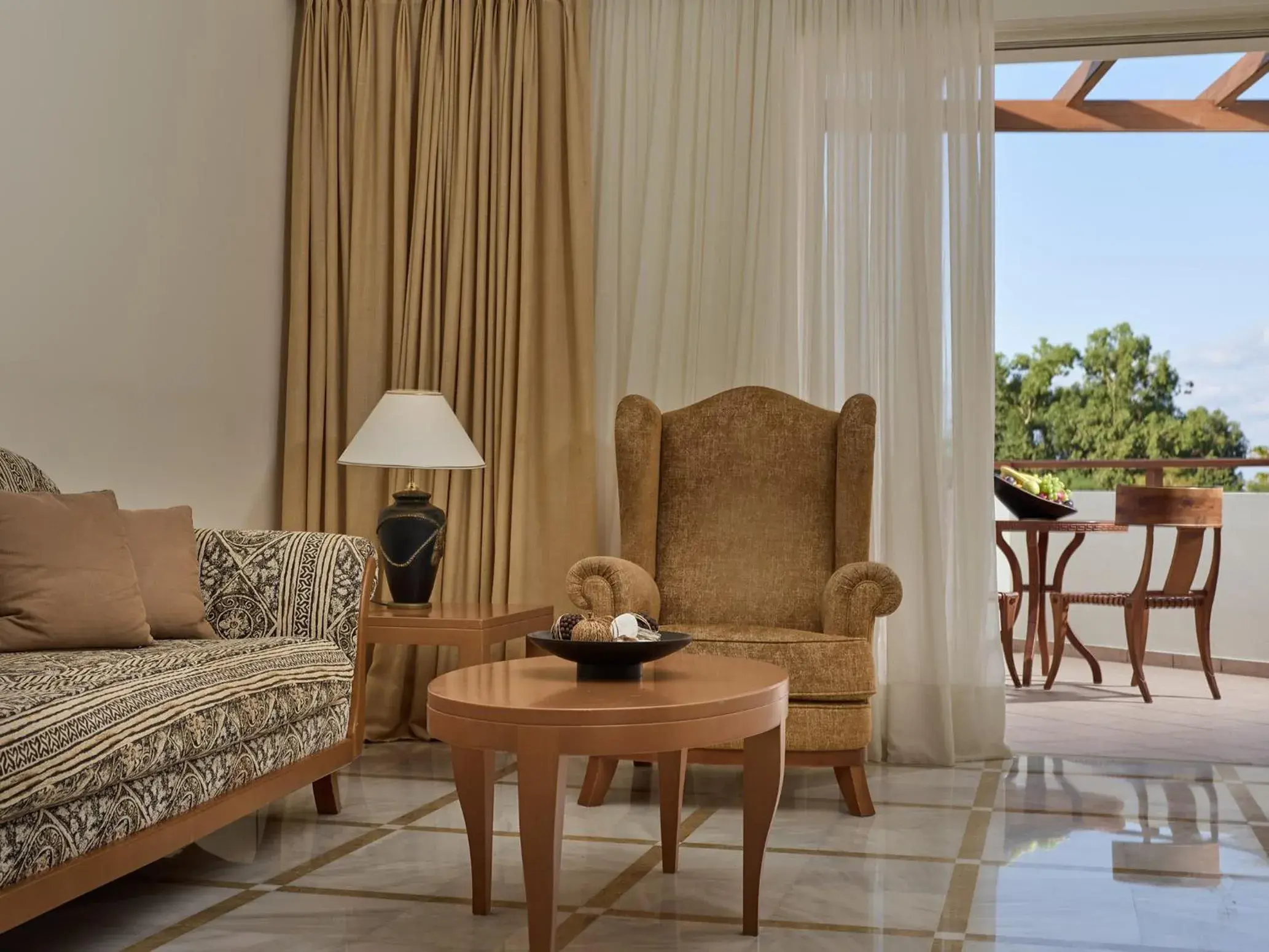 Living room, Seating Area in Pilot Beach Resort