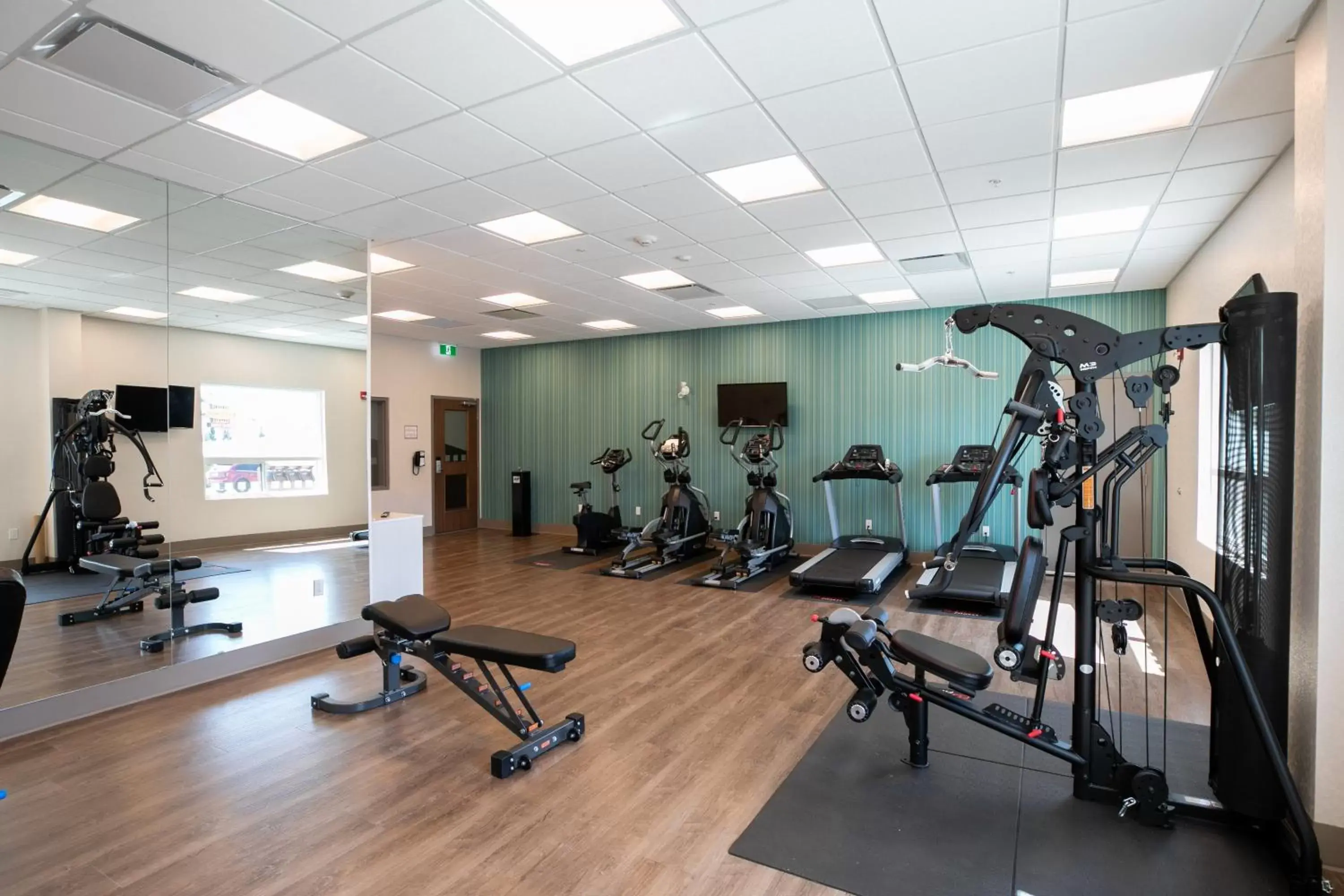 Fitness centre/facilities, Fitness Center/Facilities in Holiday Inn Express - Lethbridge Southeast, an IHG Hotel