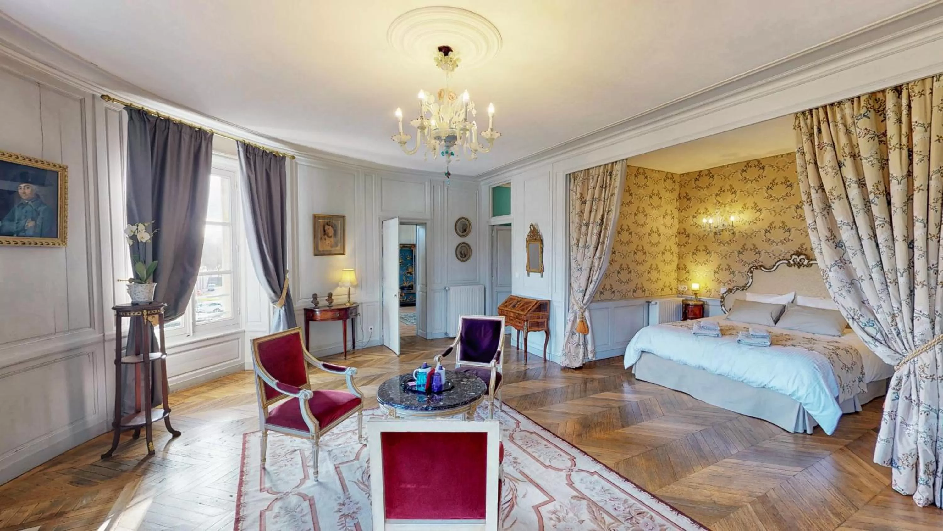 Night, Bed in Castel Saint-Léonard