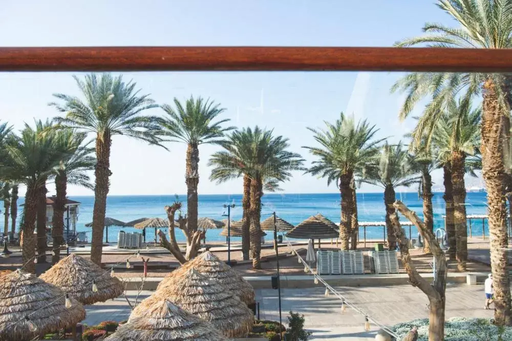 Swimming pool, Sea View in Dan Eilat Hotel