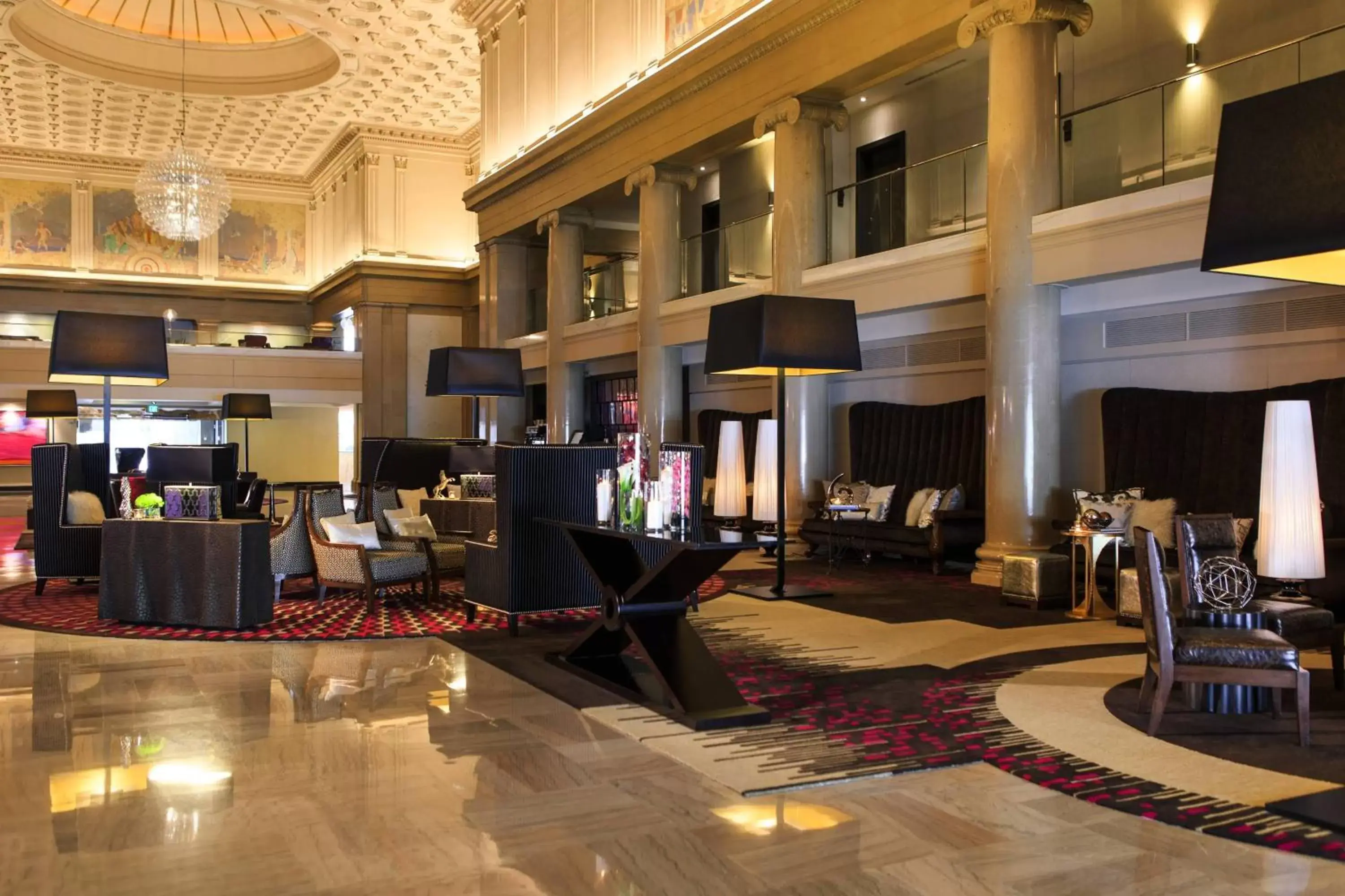 Lobby or reception, Restaurant/Places to Eat in Renaissance Denver Downtown City Center Hotel