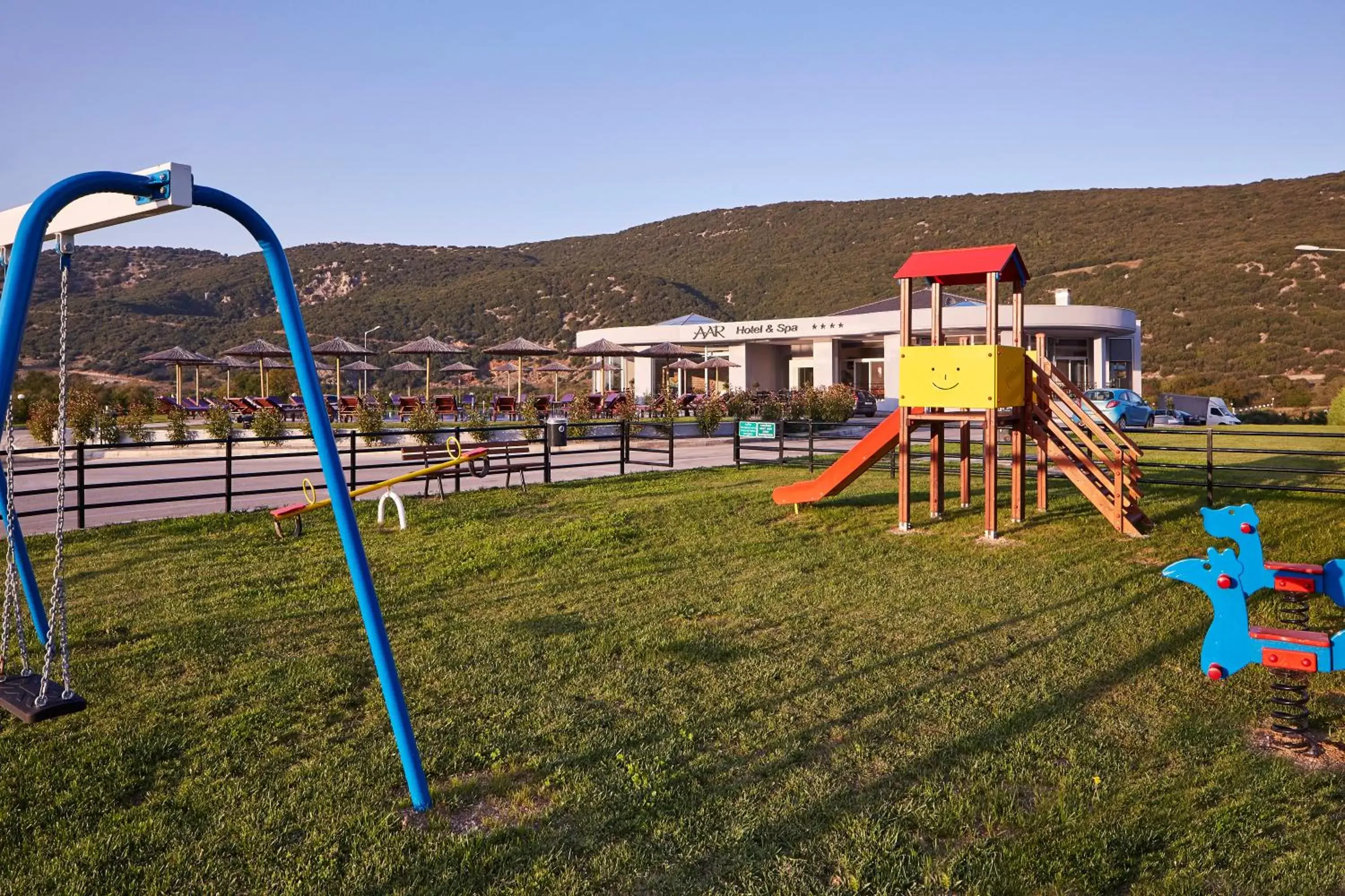 Children play ground, Children's Play Area in Aar Hotel & Spa Ioannina