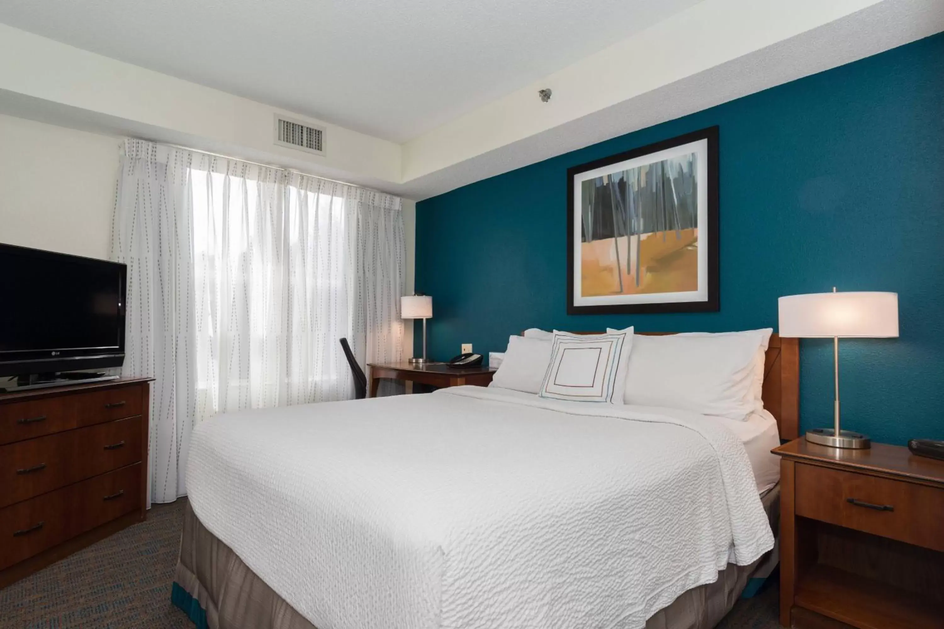 Bedroom, Bed in Residence Inn by Marriott Lake Norman